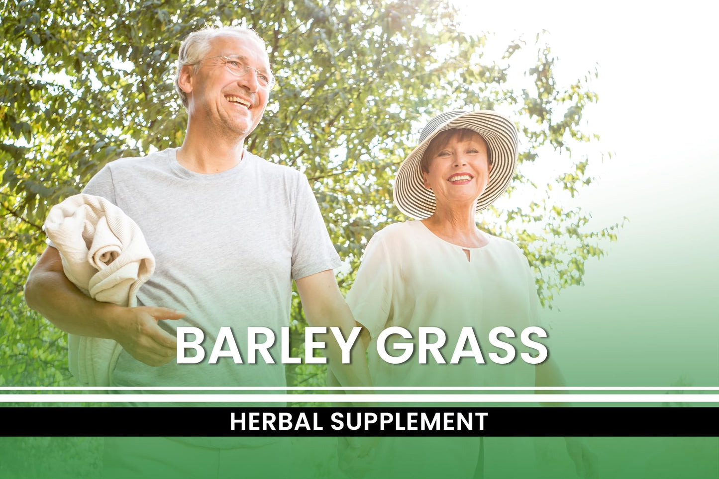 PURE ORIGINAL INGREDIENTS Barley Grass Capsules 1460