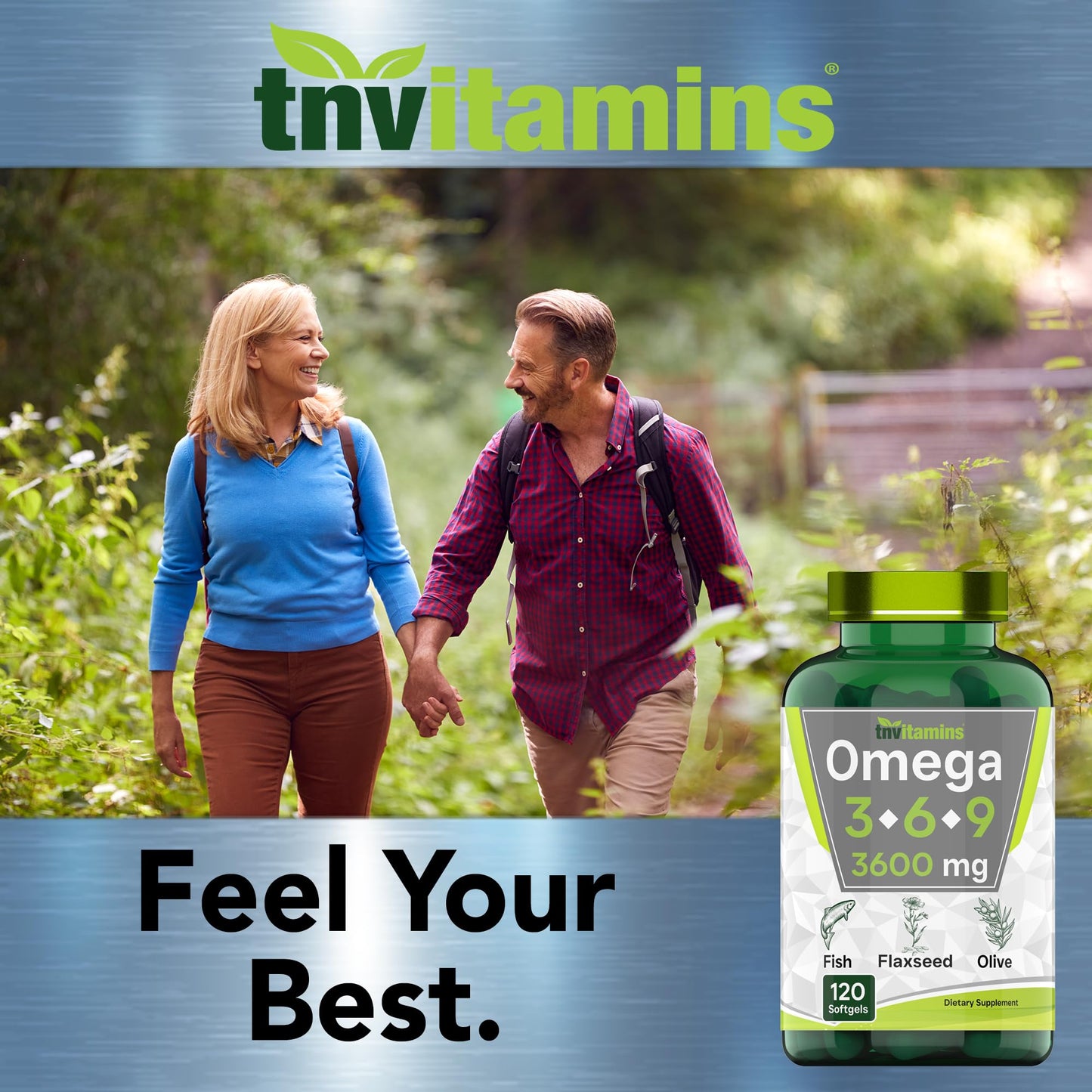 tnvitamins Triple Omega 3-6-9 Softgels 120