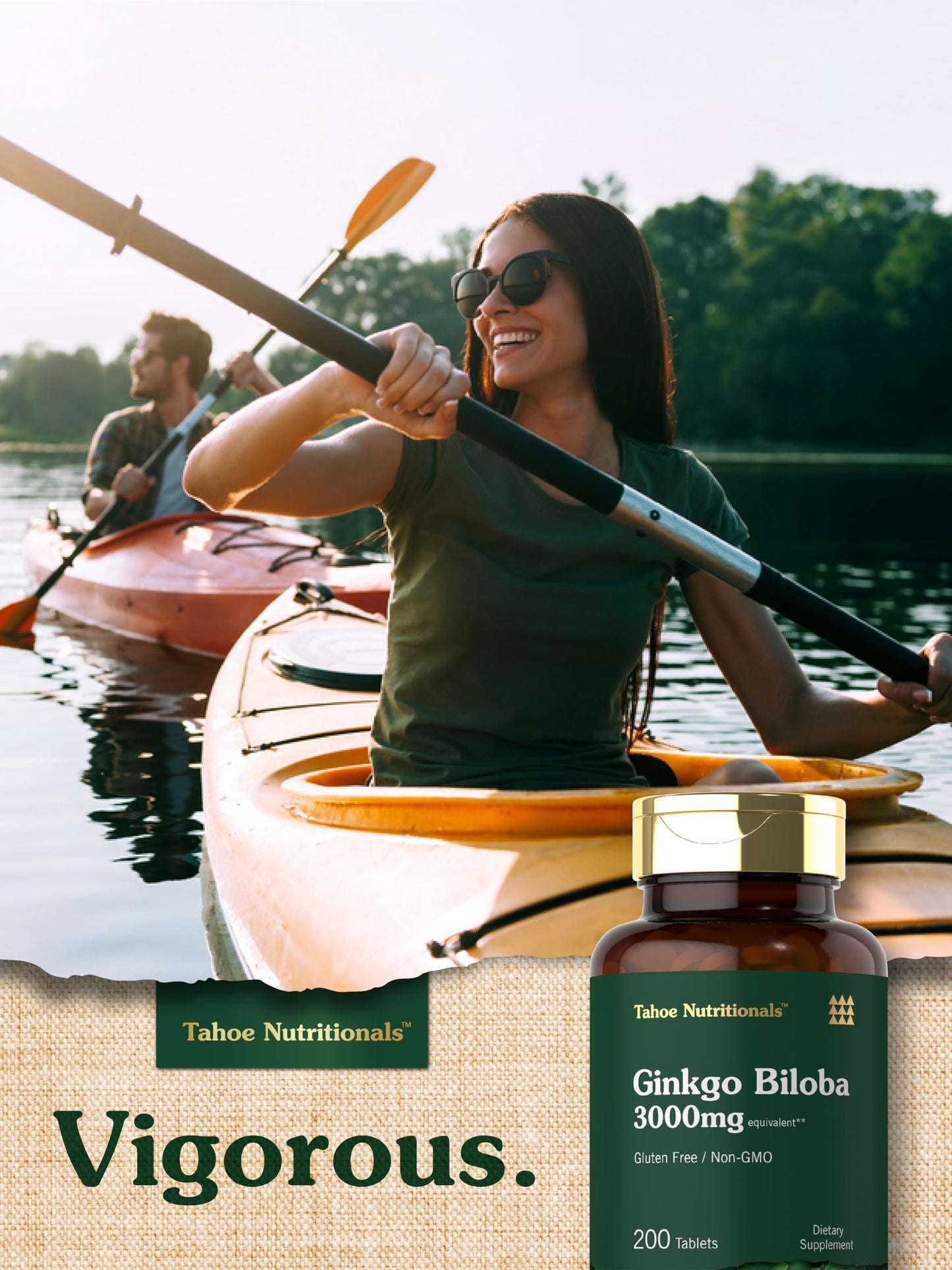 Carlyle Ginkgo Biloba Tablets 200 Count