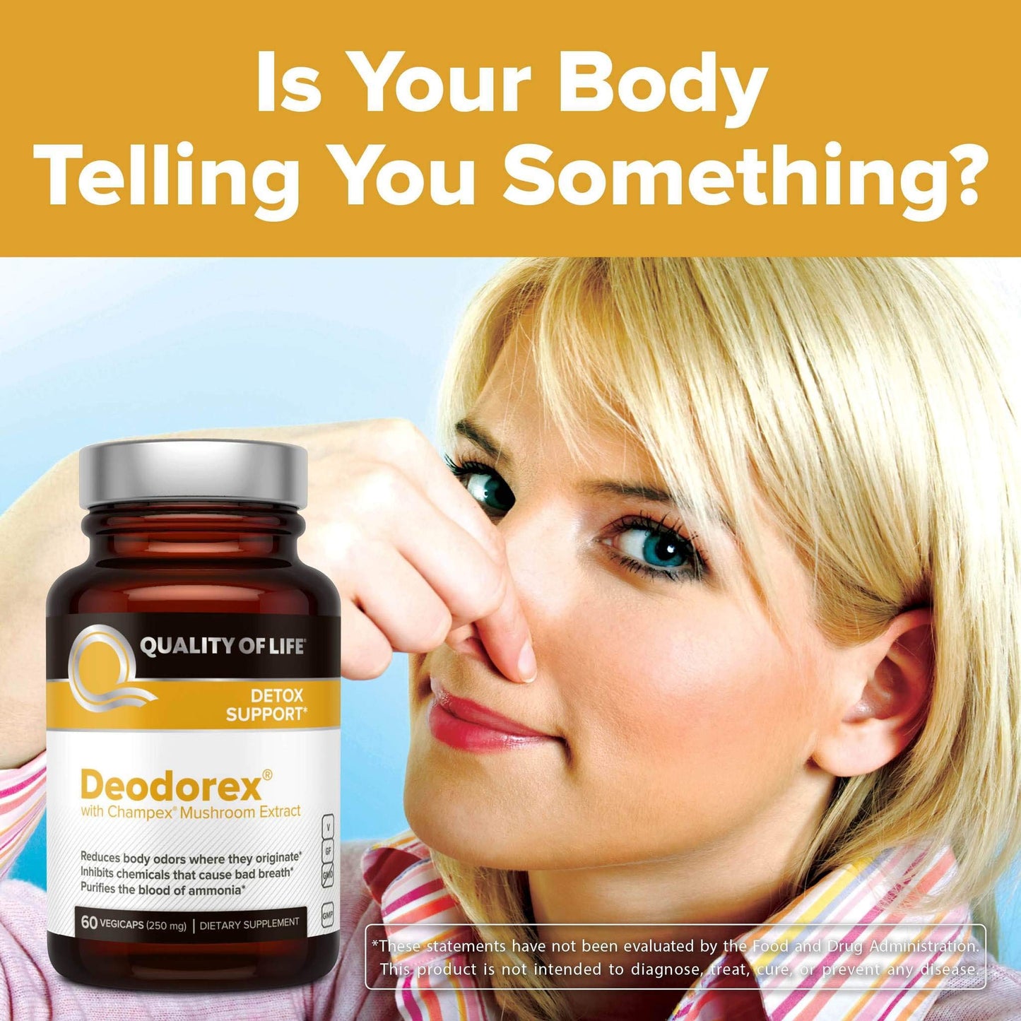 Quality of Life Deodorex Capsule 60