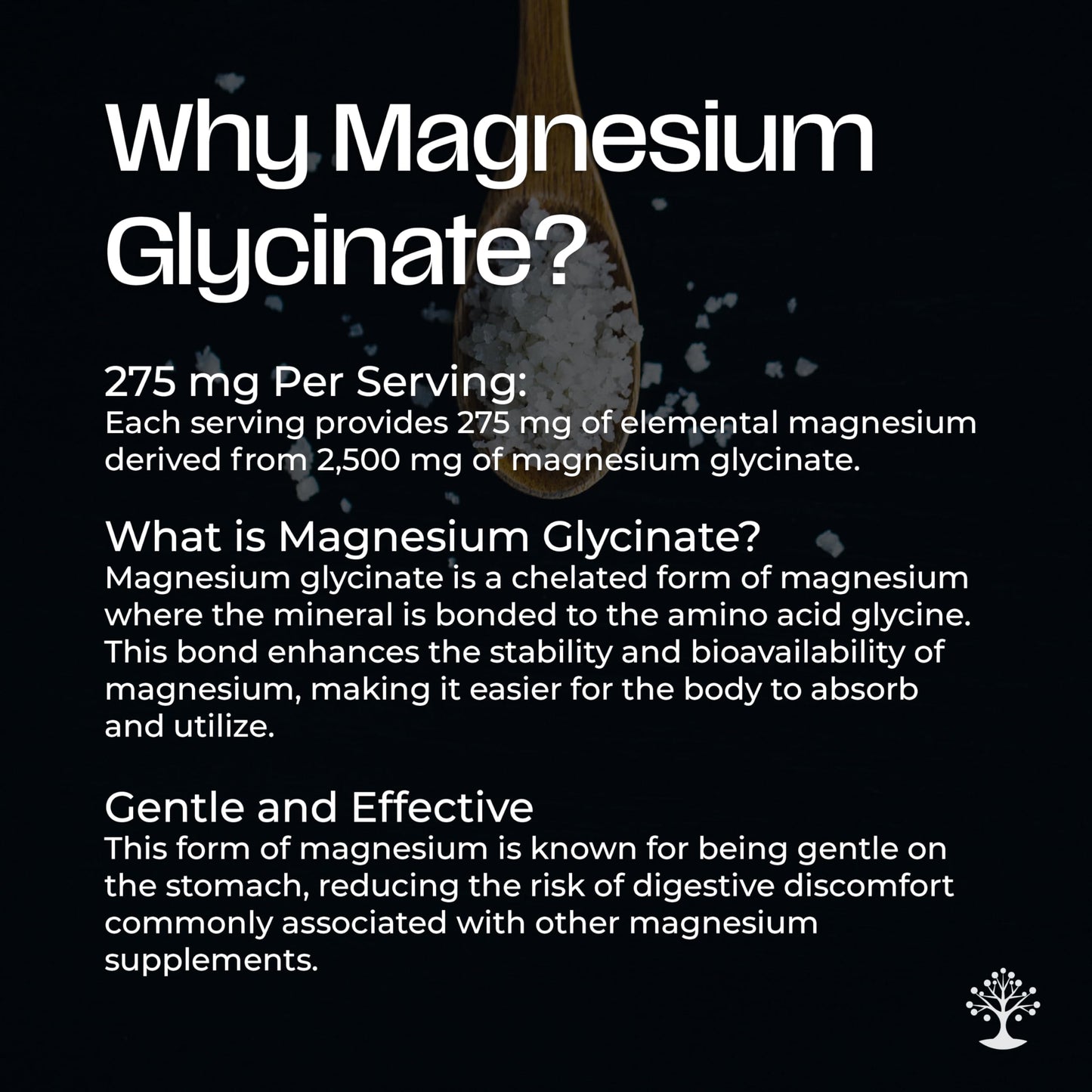 Socotra Health Magnesium Glycinate - High Absorption Magnesium Supplement for Sleep, Relaxation - Chelated - Gluten Free, 120 Capsules