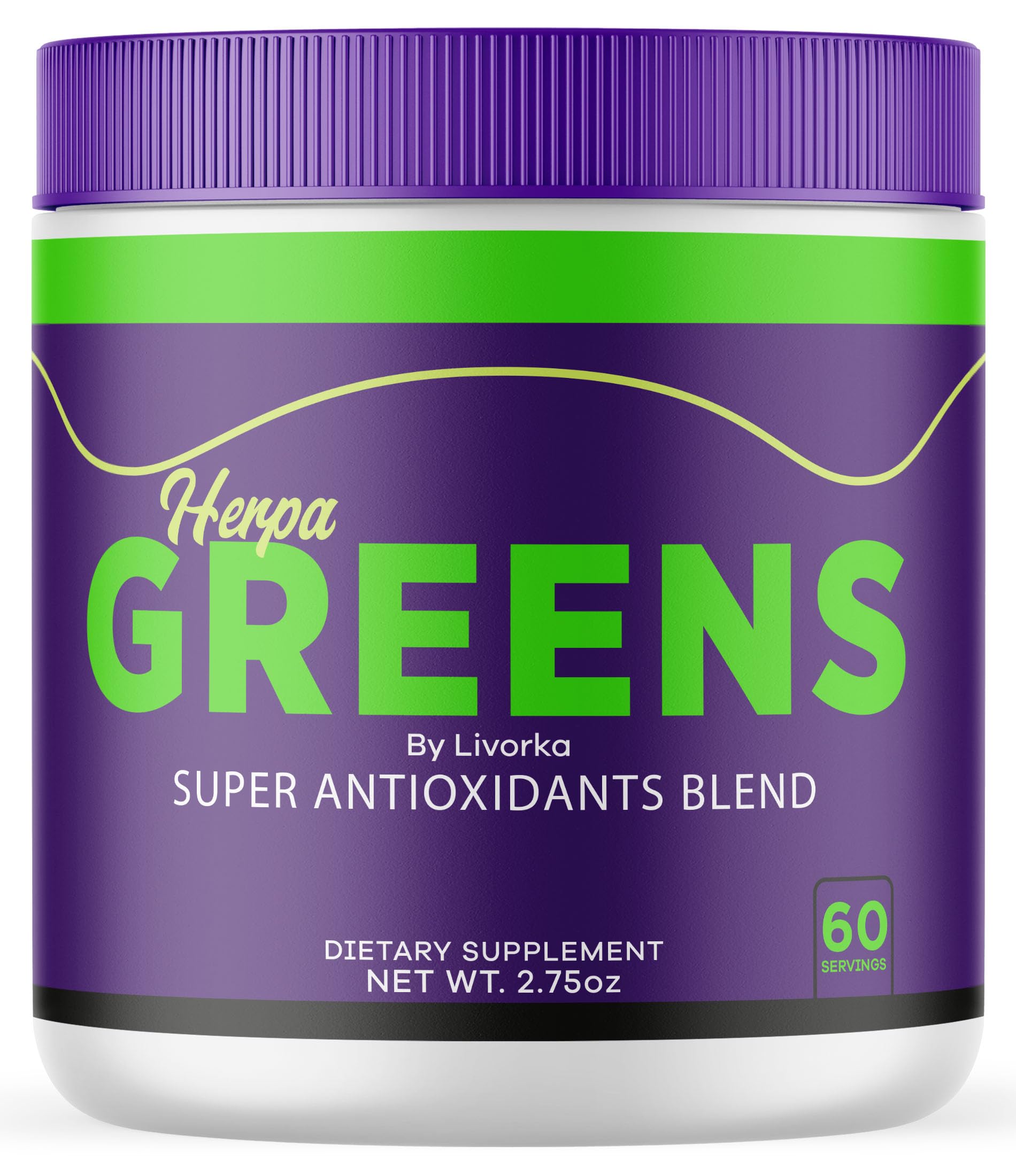 LIVORKA Herpa Greens Powder, 3 Ounce