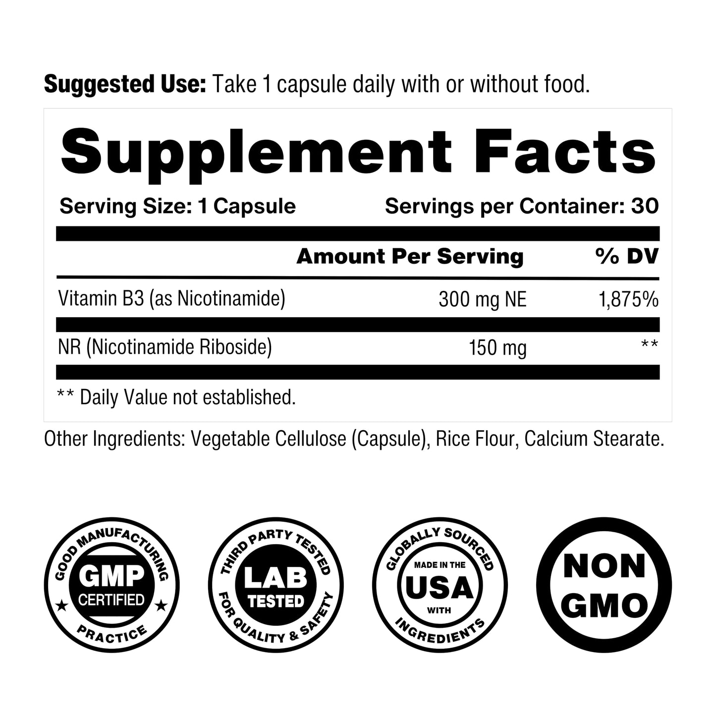 Celly NAD Booster Capsule 30 Count