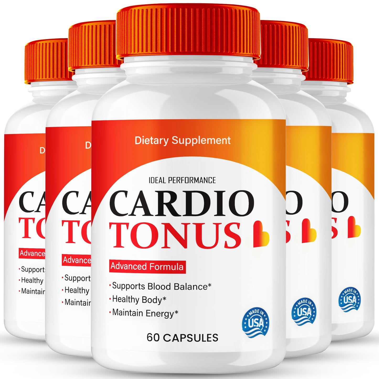 IDEAL PERFORMANCE Cardio Tonus Capsules, 300 Count