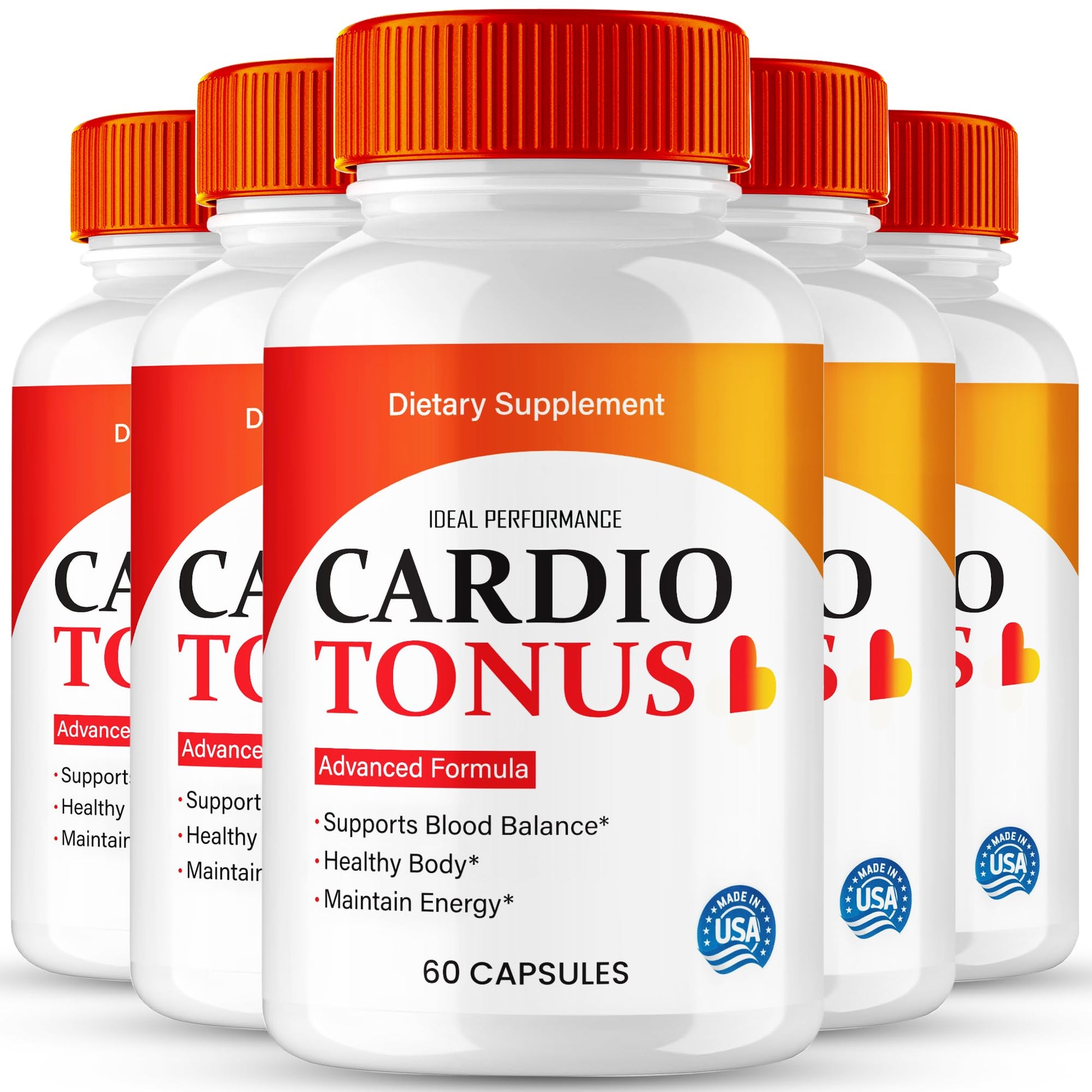 IDEAL PERFORMANCE Cardio Tonus Capsules, 300 Count