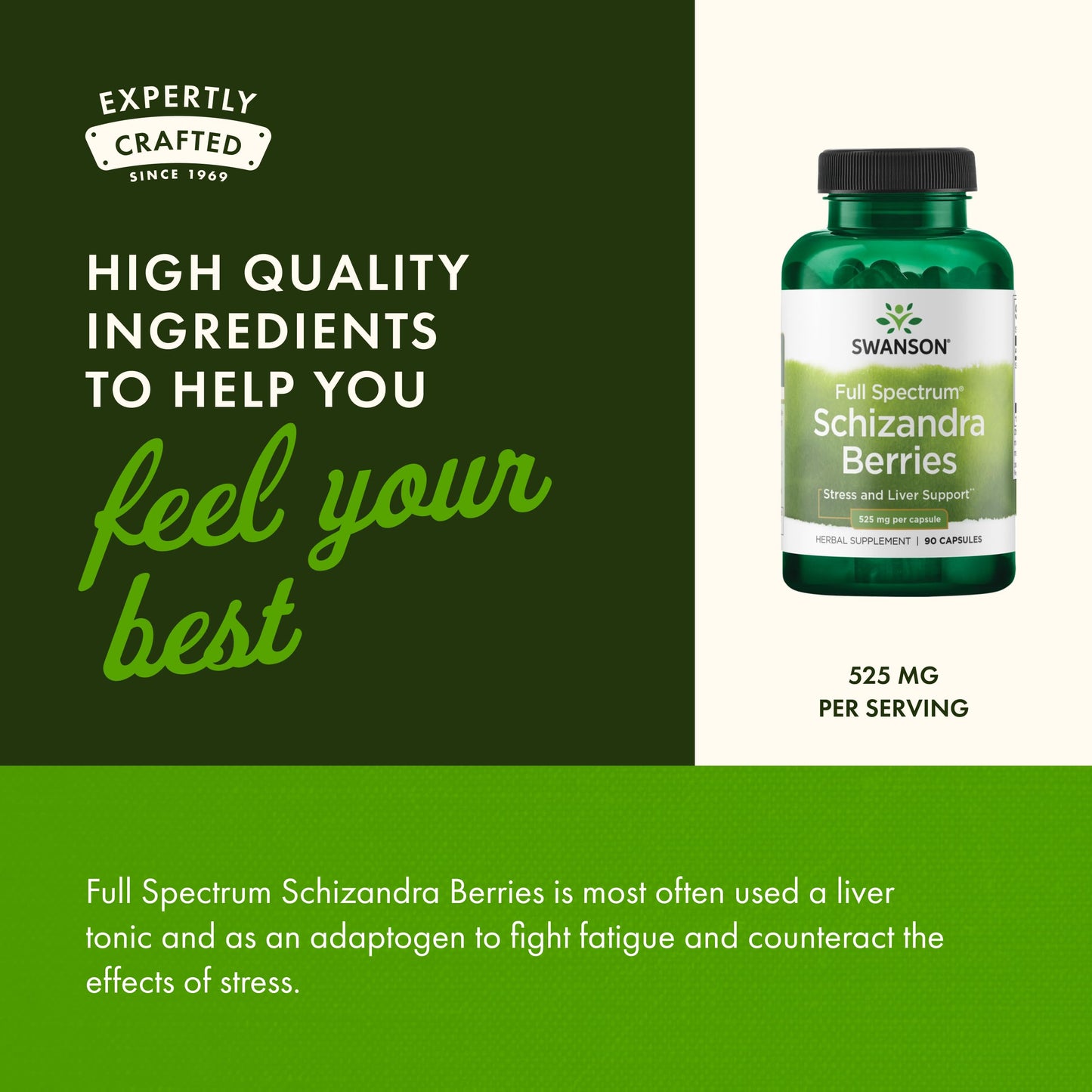 Swanson Full Spectrum Schizandra Berries Capsules, 90 Count