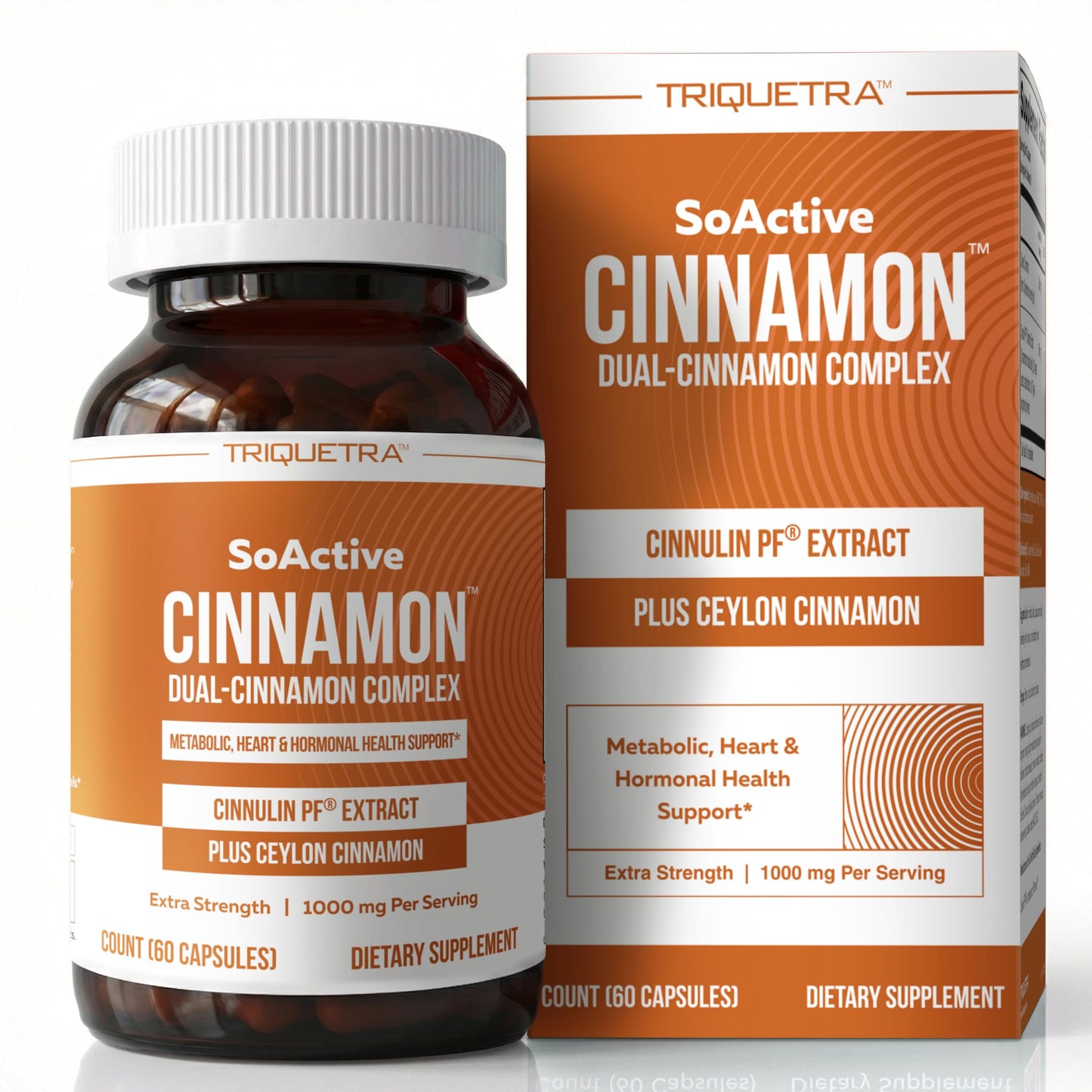 Triquetra Health SoActive Cinnamon, 60 Capsules