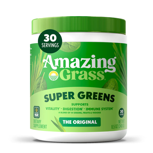 Amazing Grass Super Greens Powder, 30 Servings