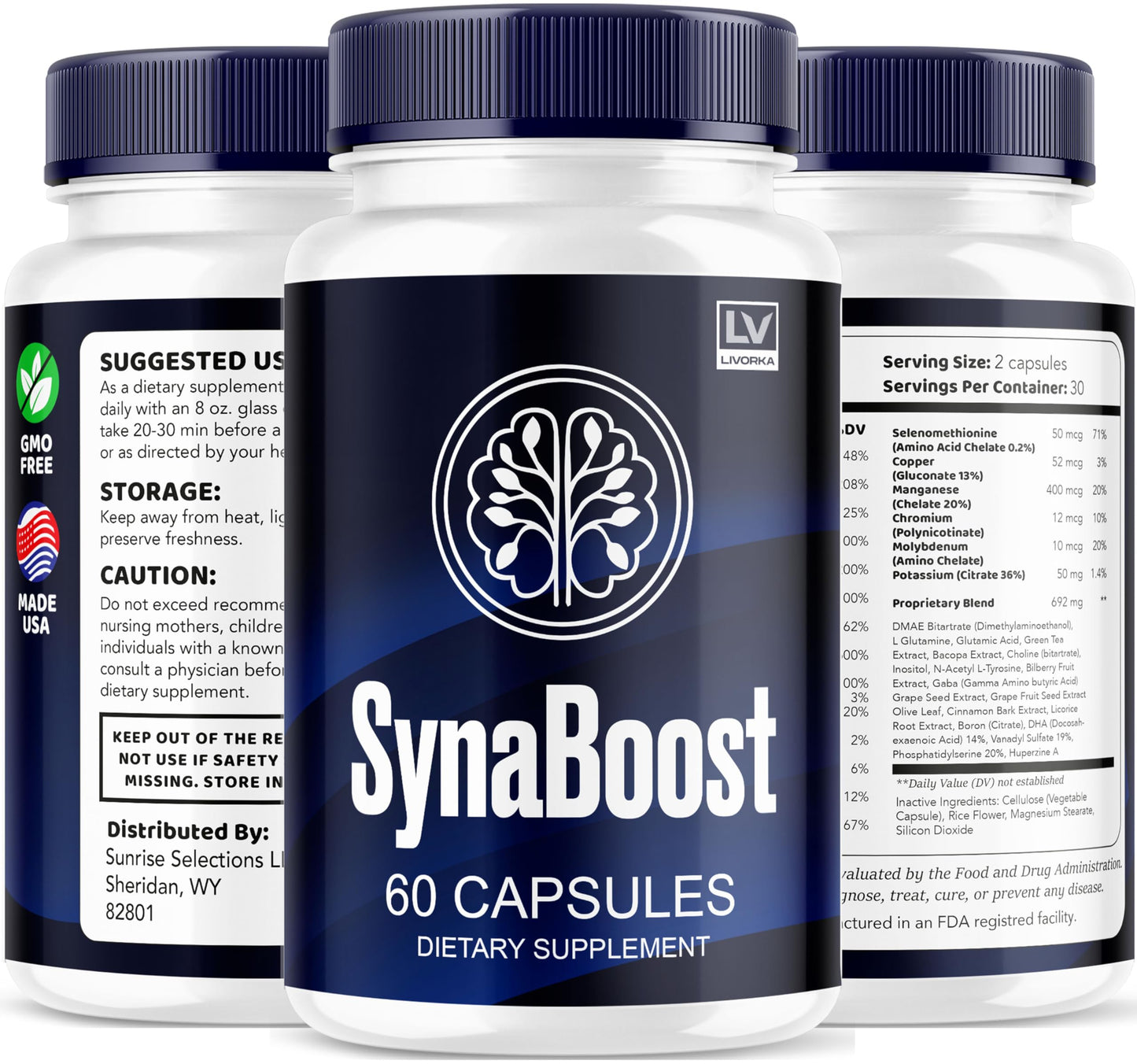 LIVORKA Synaboost 120 Capsules