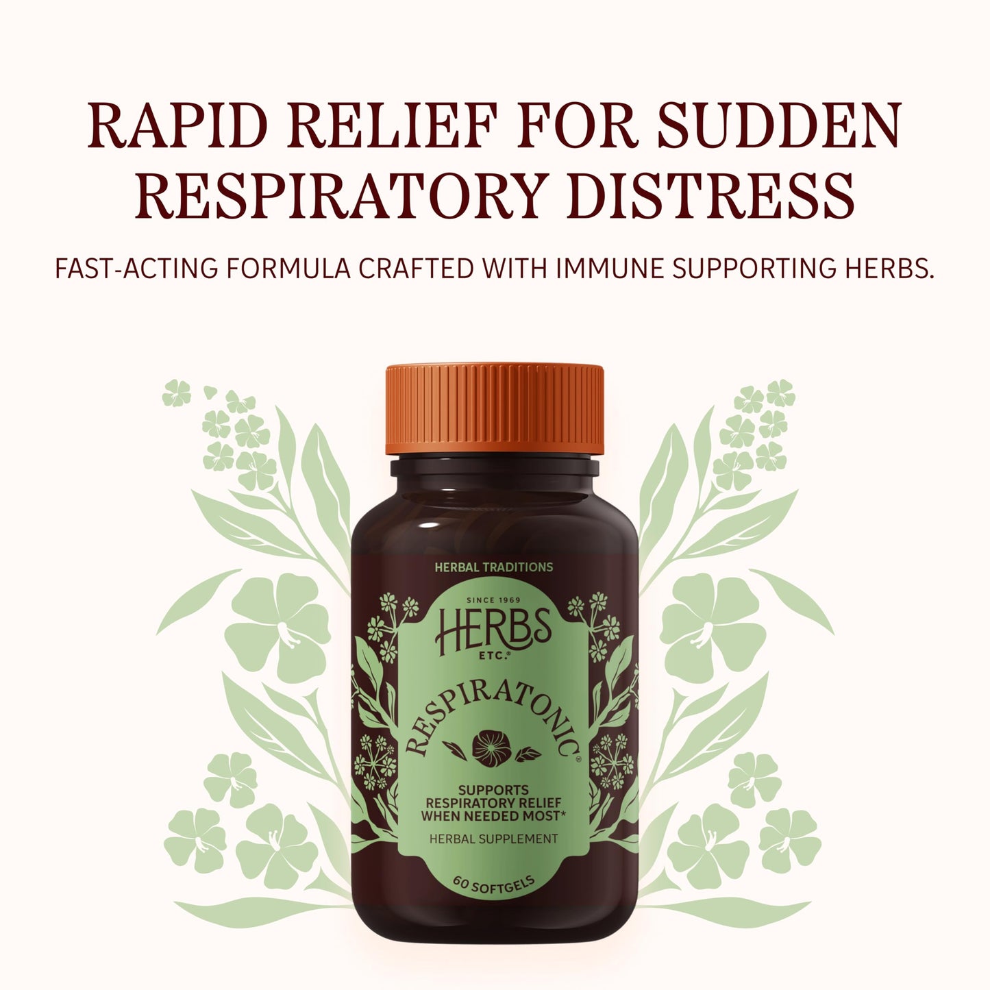 Herbs Etc. Respiratonic Softgels 60 Count