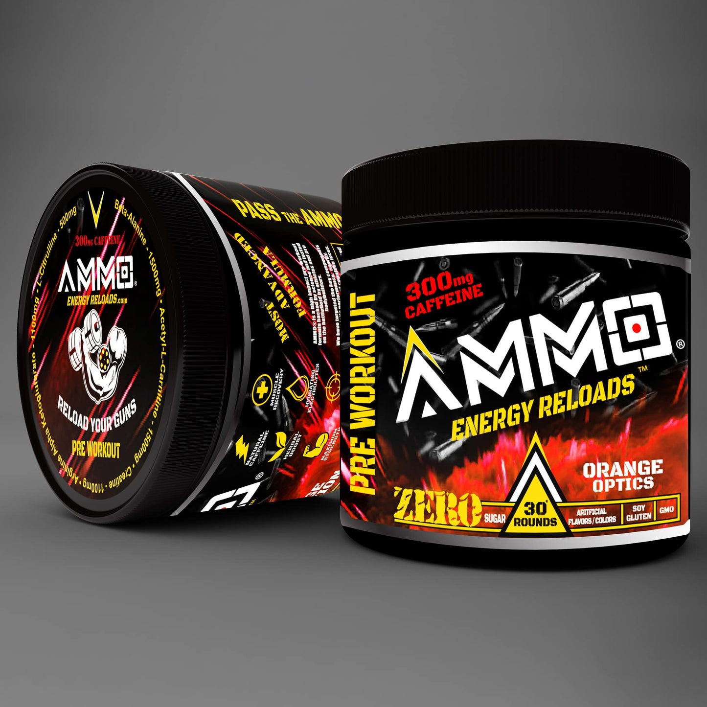 AMMO Energy Reloads Pre Workout Powder 7.4 Ounce
