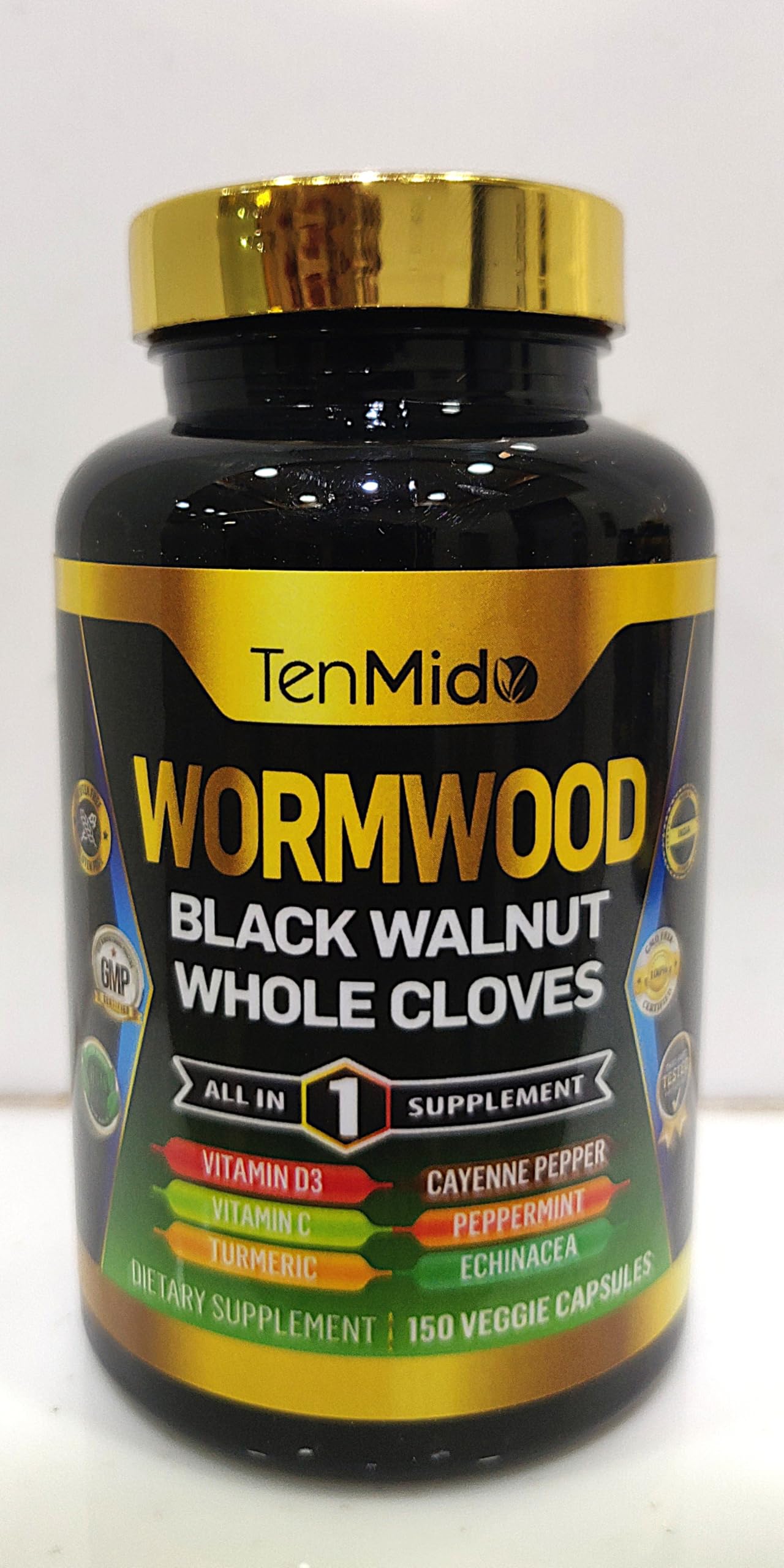 Tenmido Wormwood Capsules 150 Capsules