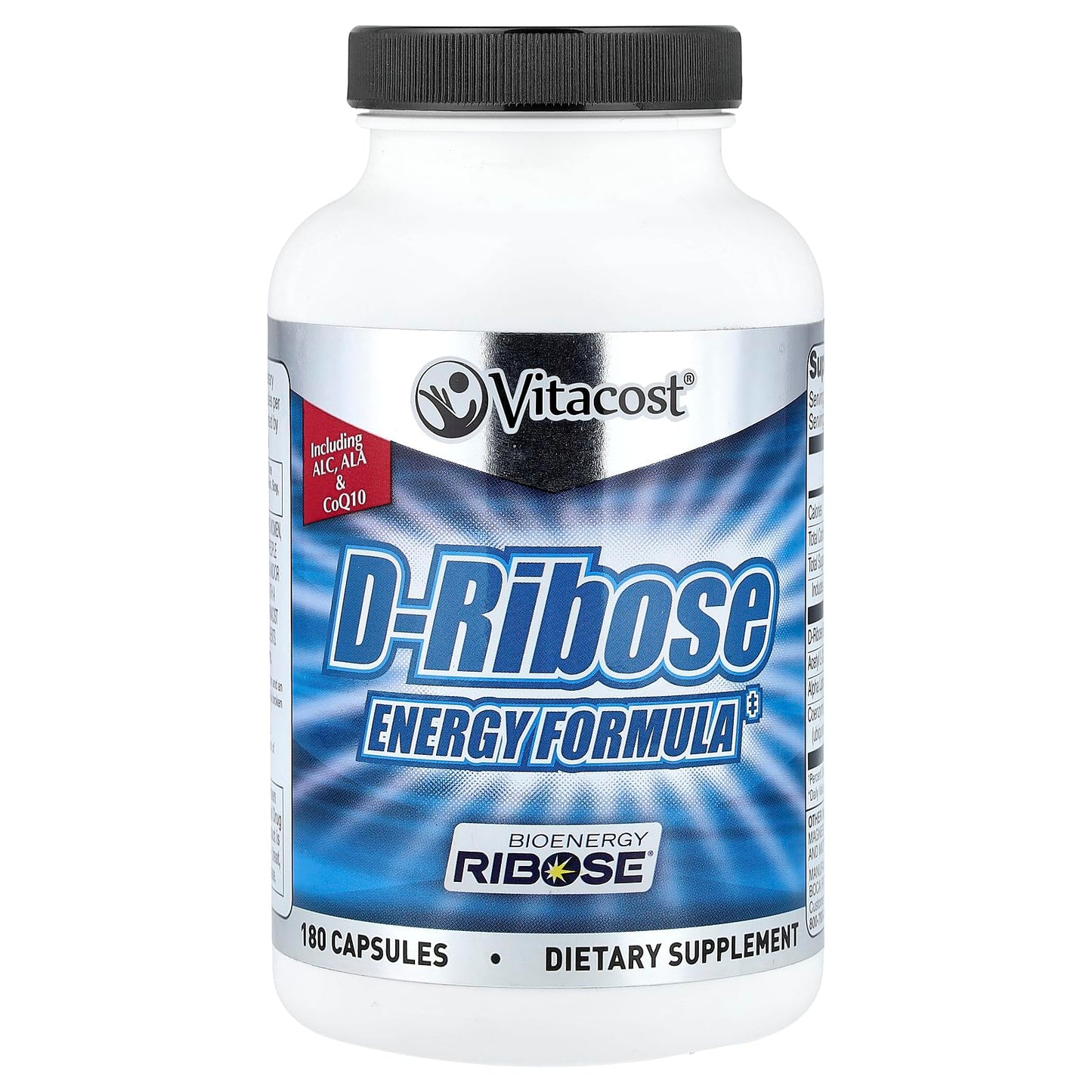 Vitacost D-Ribose Energy Formula Capsule 1