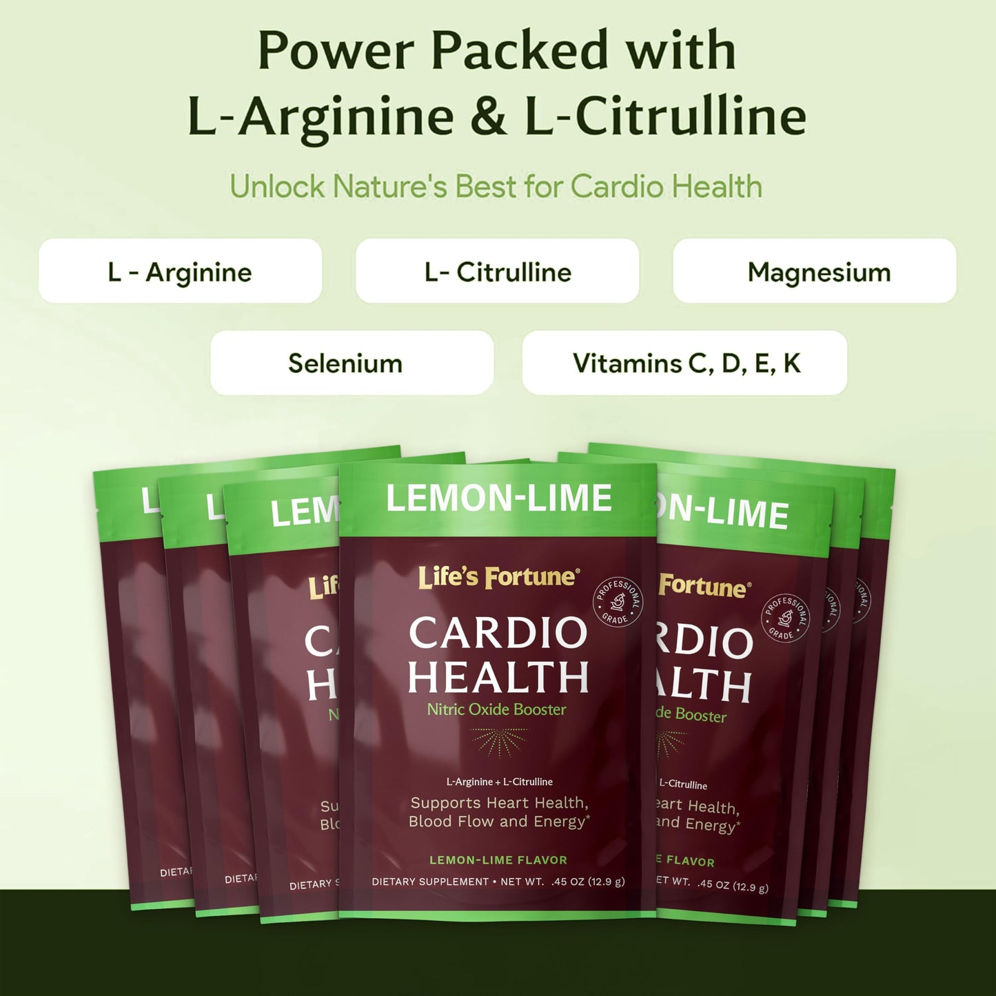 Life's Fortune L-Arginine L-Citrulline Supplement Powder, 14 Ounce