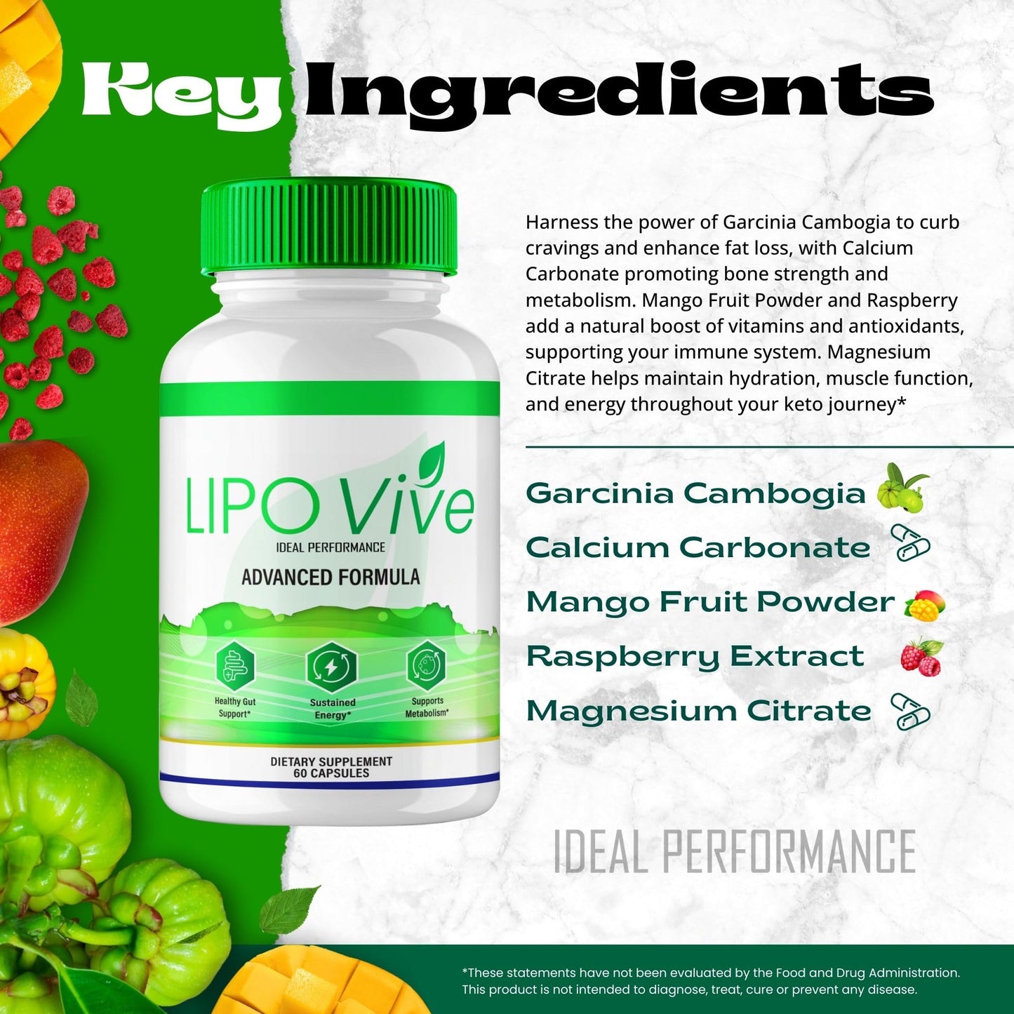 IDEAL PERFORMANCE LipoVive Capsule 60 Count