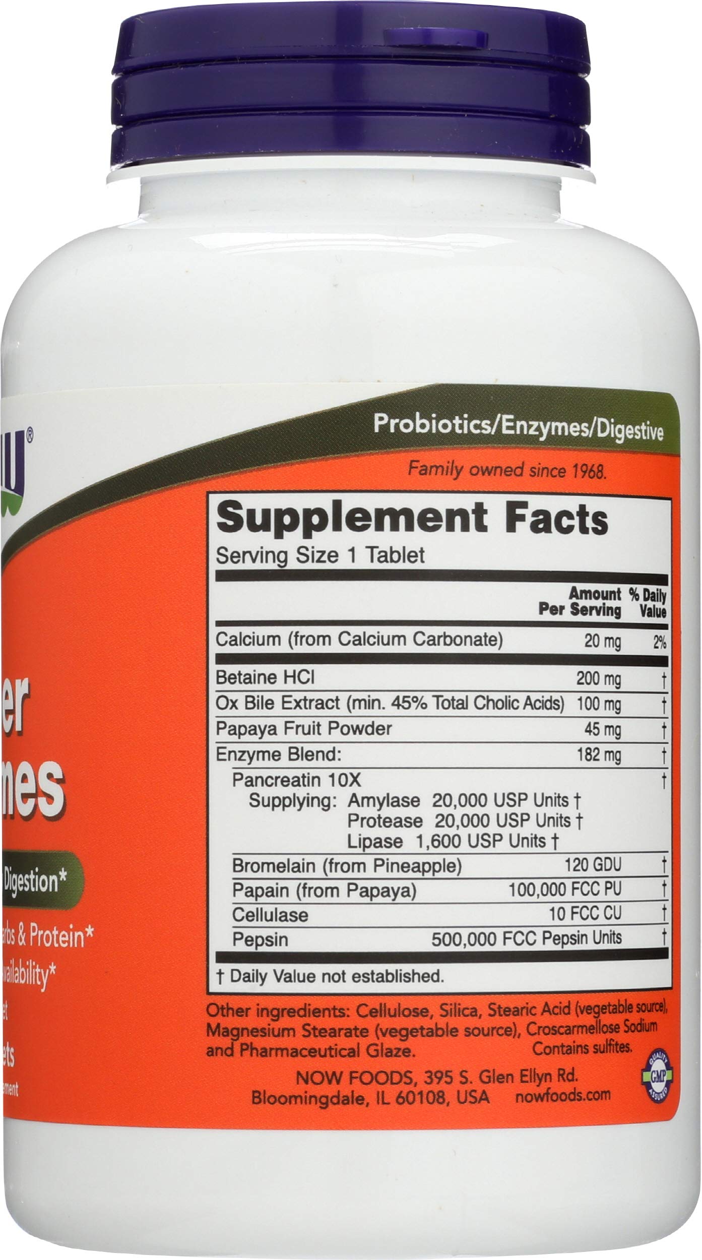 NOW Foods Super Enzymes 180 Tablets