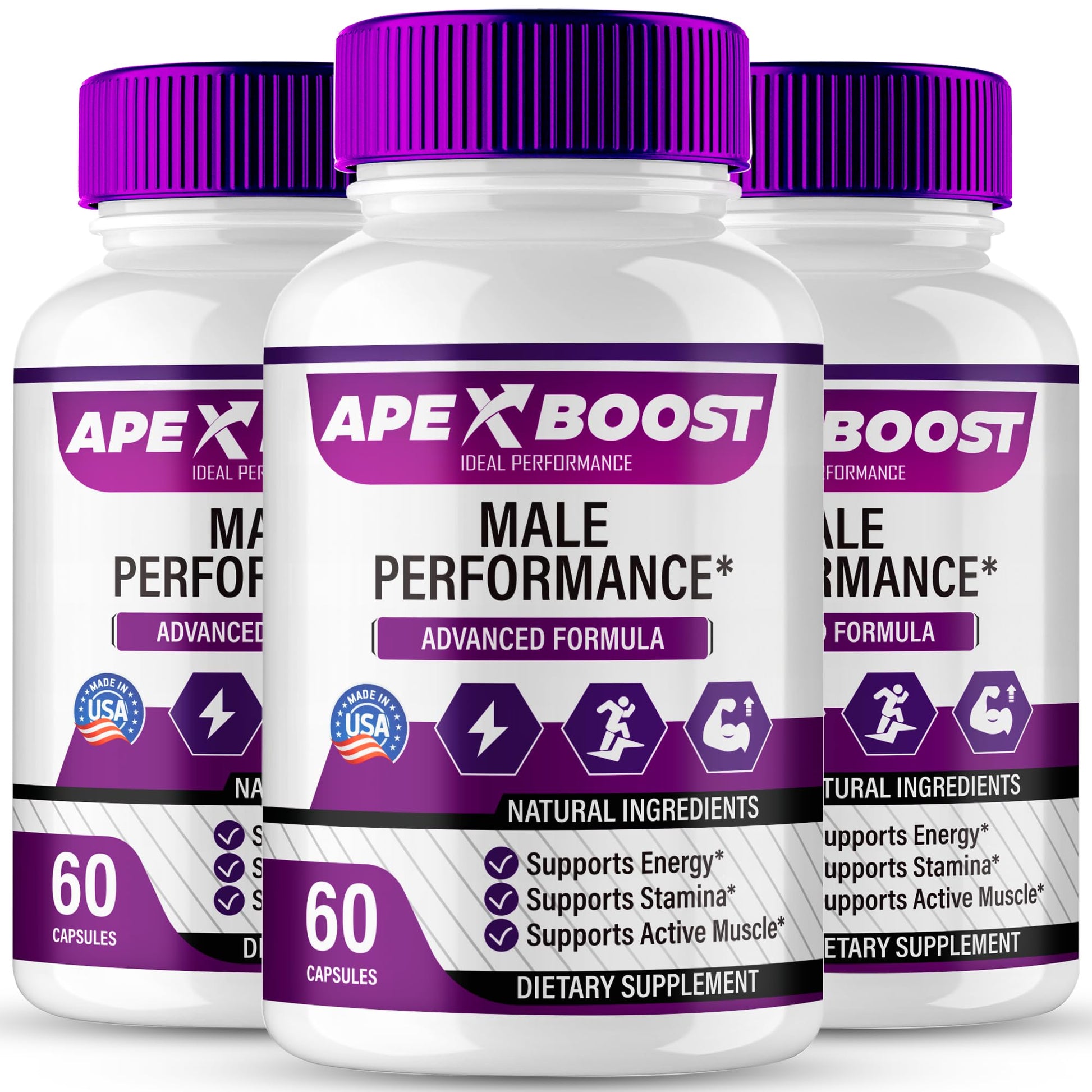IDEAL PERFORMANCE ApexBoost Capsules, 180 Capsules