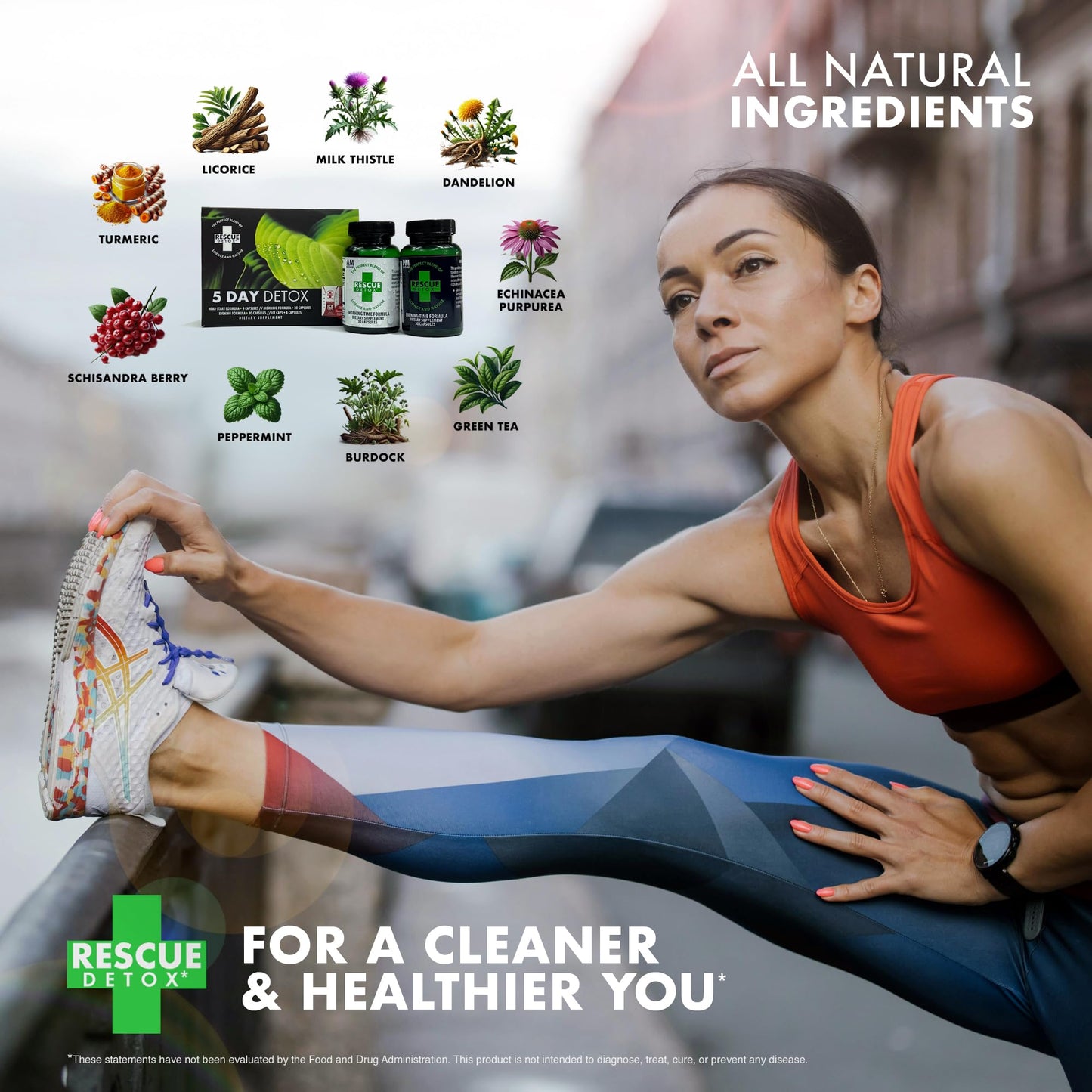 Rescue Detox 5 Day Detox Kit Capsules 72 Count