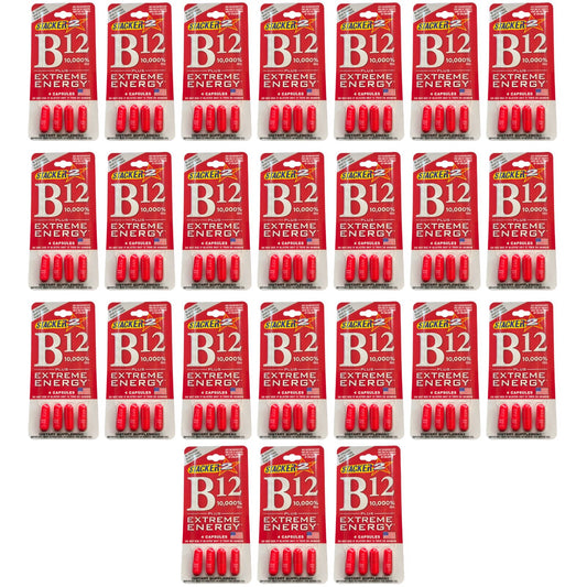Generic Stacker B12 Extreme Energy Vitamin B Complex Capsule, 12 Count