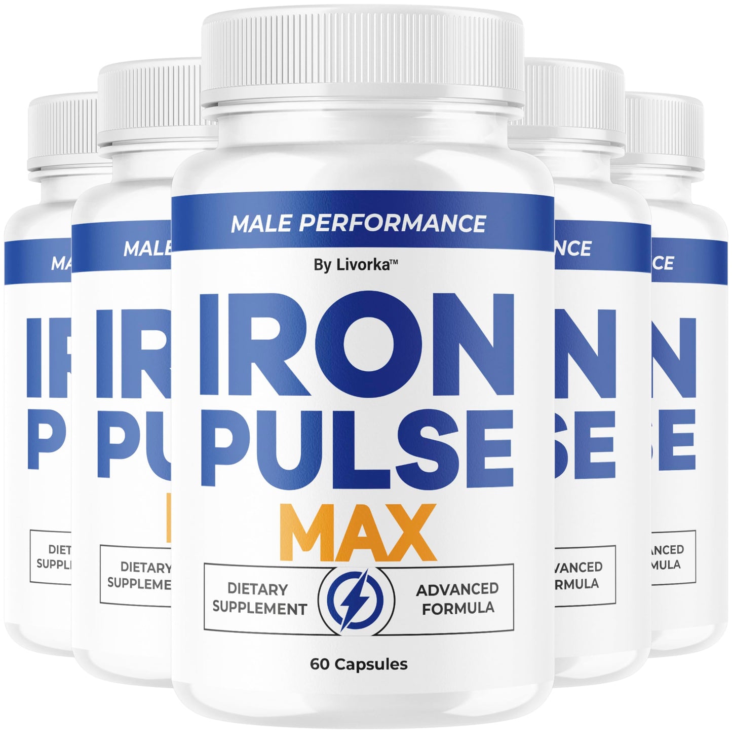 LIVORKA Iron Pulse Max Capsules, 300 Capsules