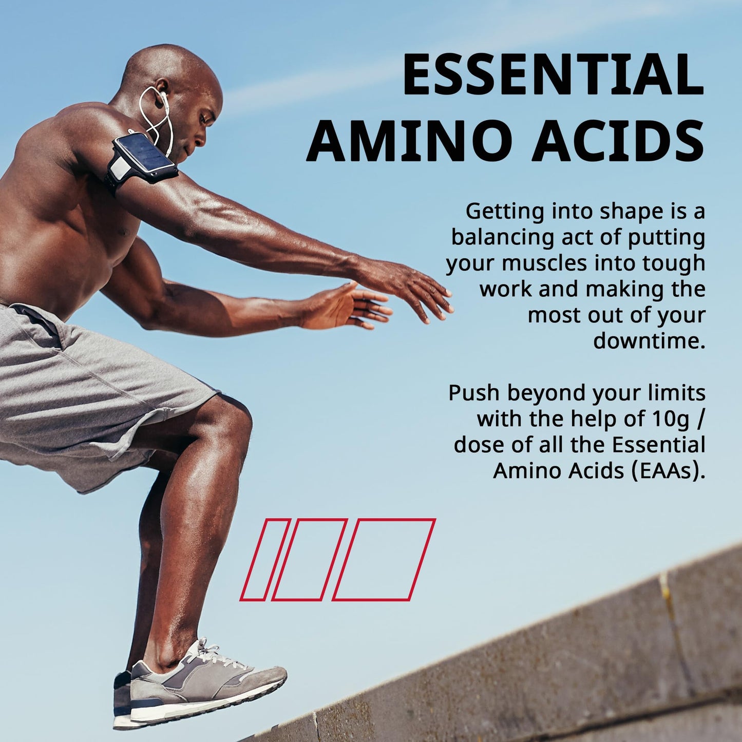 Granite Supplements Essential Amino Acids Powder for Muscle Recovery and Growth, 15.4 oz