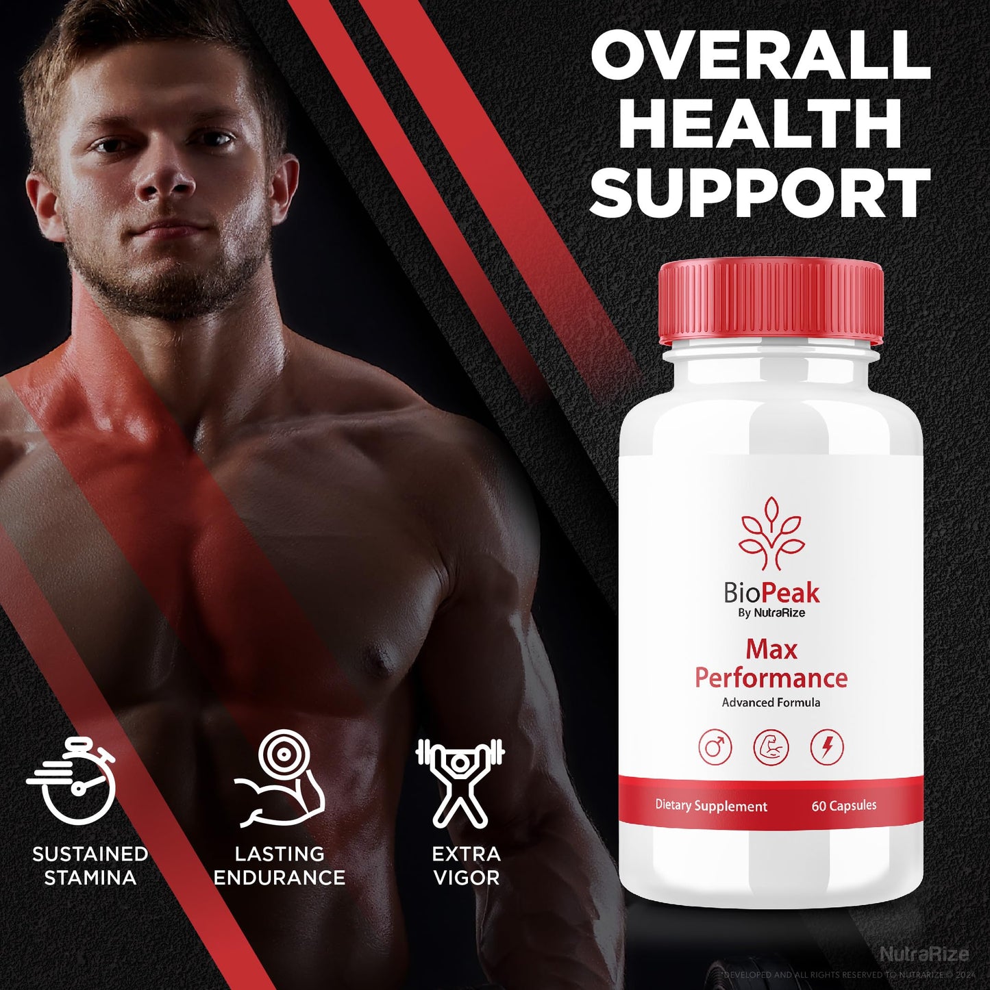 NutraRize Biopeak Men Enhancement Capsules 120 Capsules