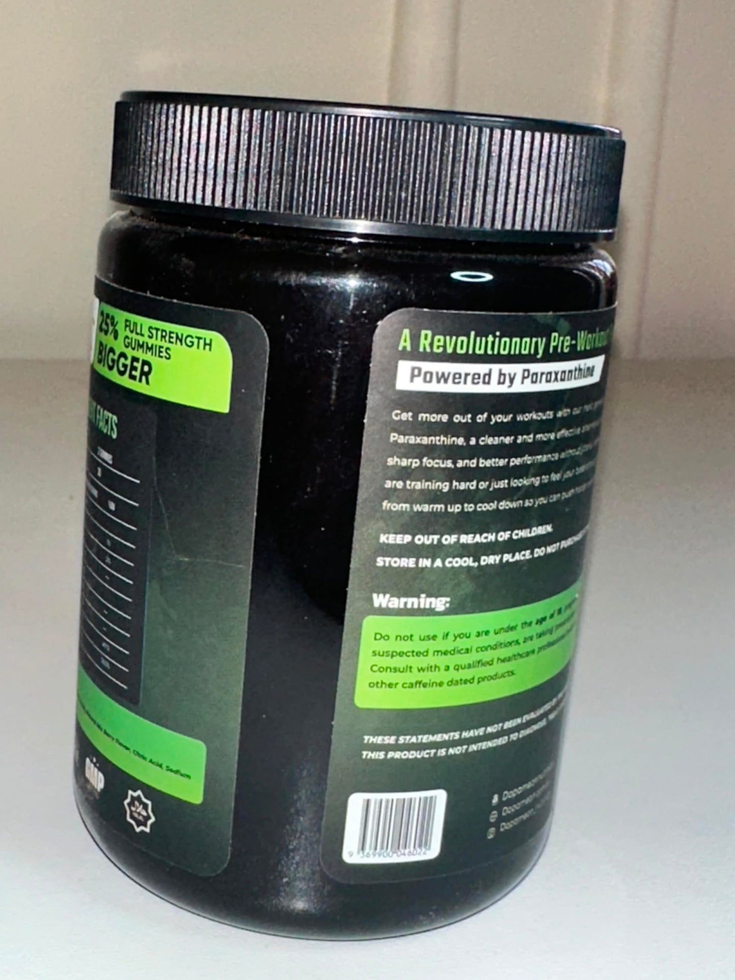 Dopamean Nutrition Pump Pre Workout Gummies 60 Count