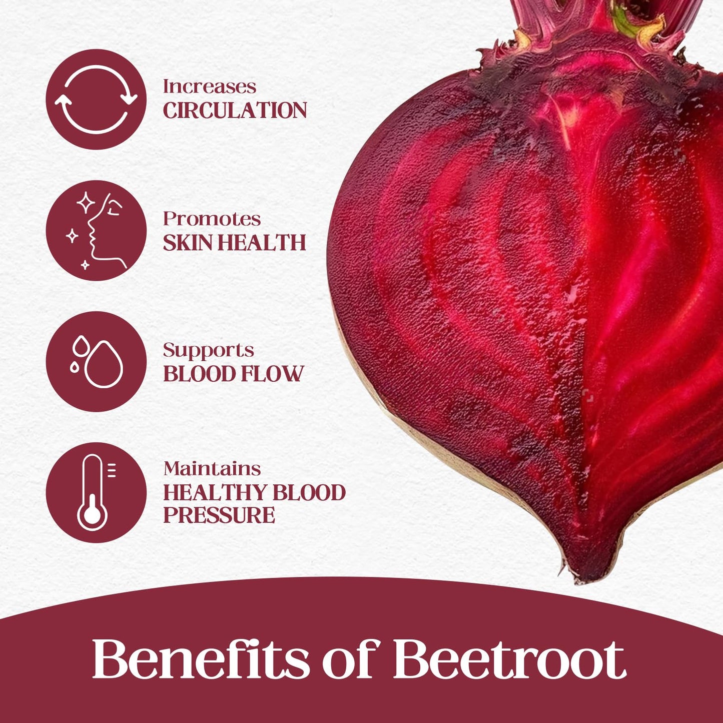 HyberVive Beet Root Powder Capsules 60 Count
