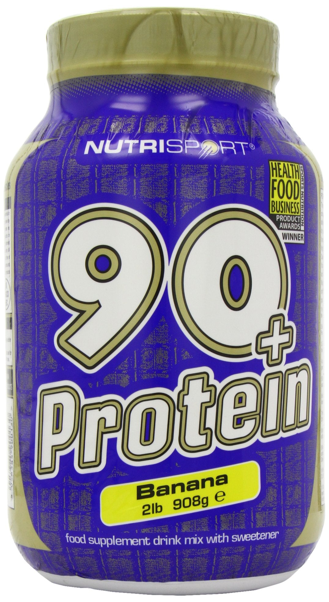 Nutrisport 90+ Protein Banana Protein Powder, 32 Servings