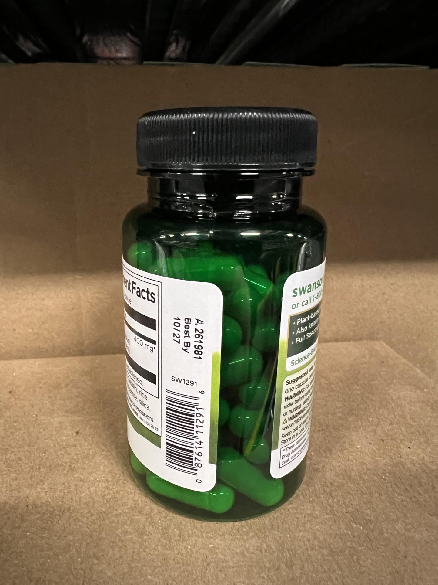 Swanson Full Spectrum Irish Moss 400 Milligrams Capsules 60 Count