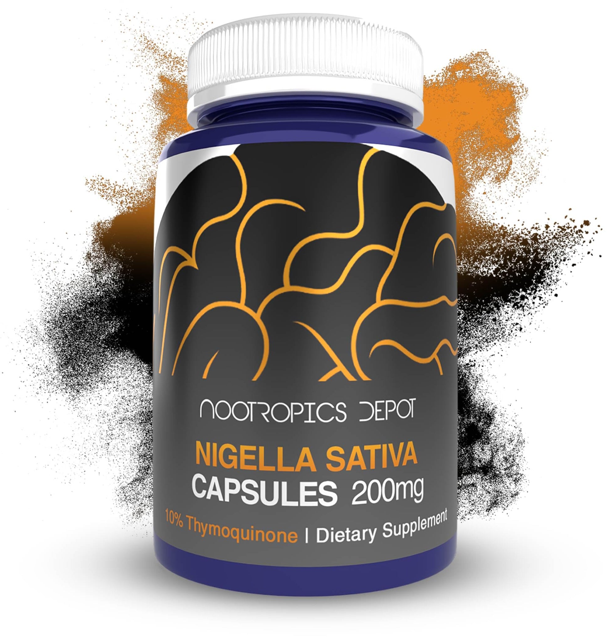 Nootropics Depot Nigella Sativa Extract Capsules 120 Count