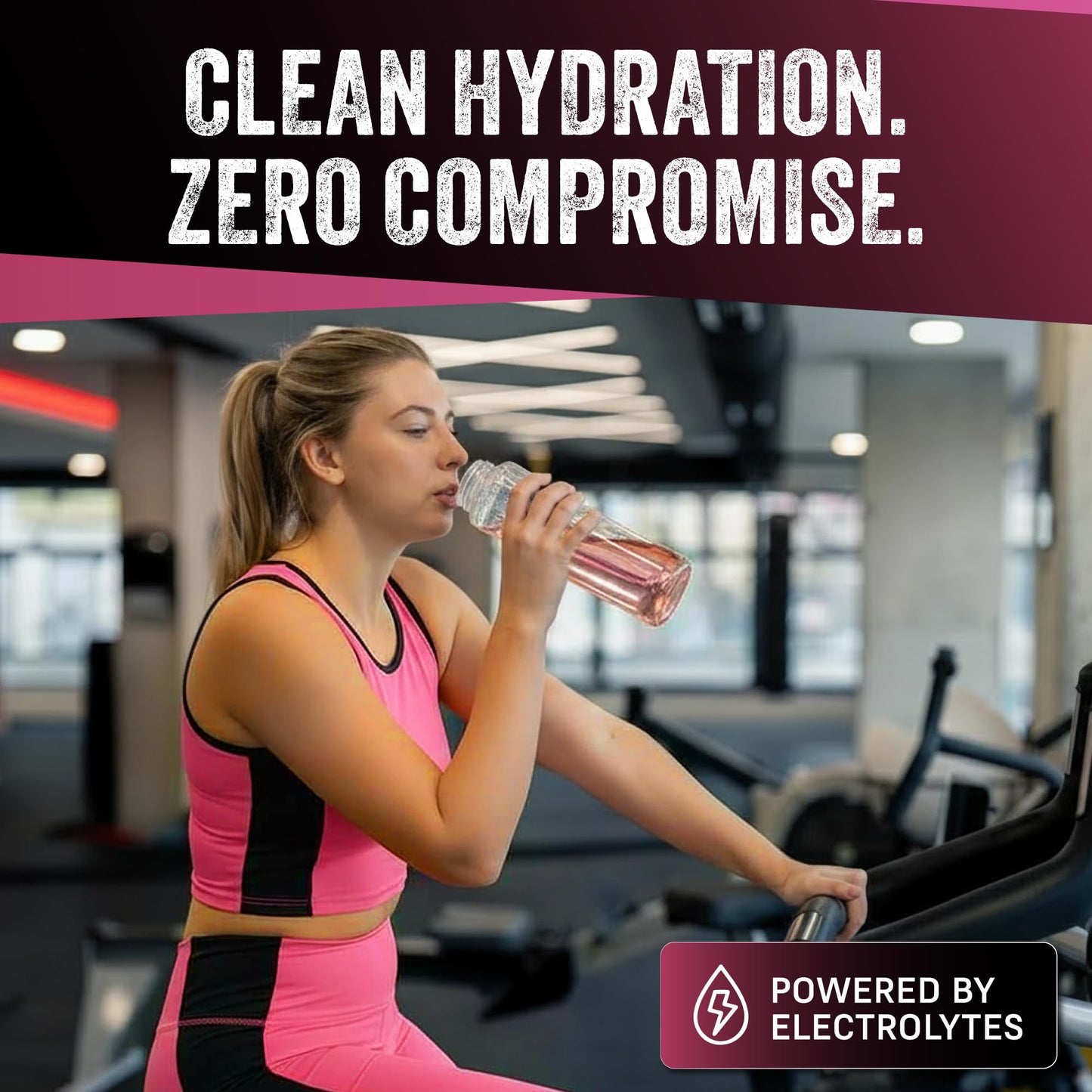 VEGAIN PRO-SURGE Clear Protein + Electrolytes - Summerberry Lemonade - Plant-Based Protein Isolate Powder 16
