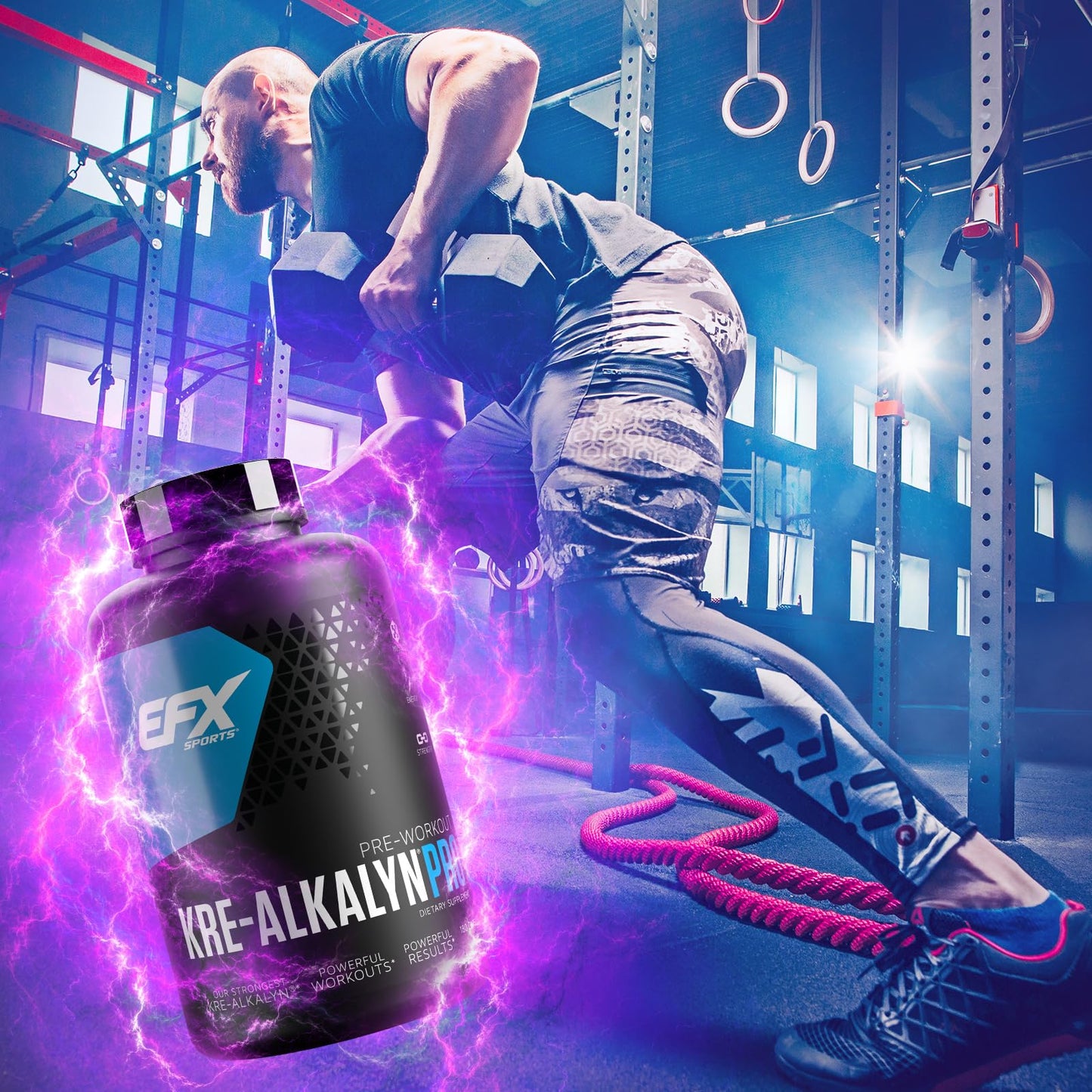 EFX Sports Kre-Alkalyn Pro Capsule 180 Count