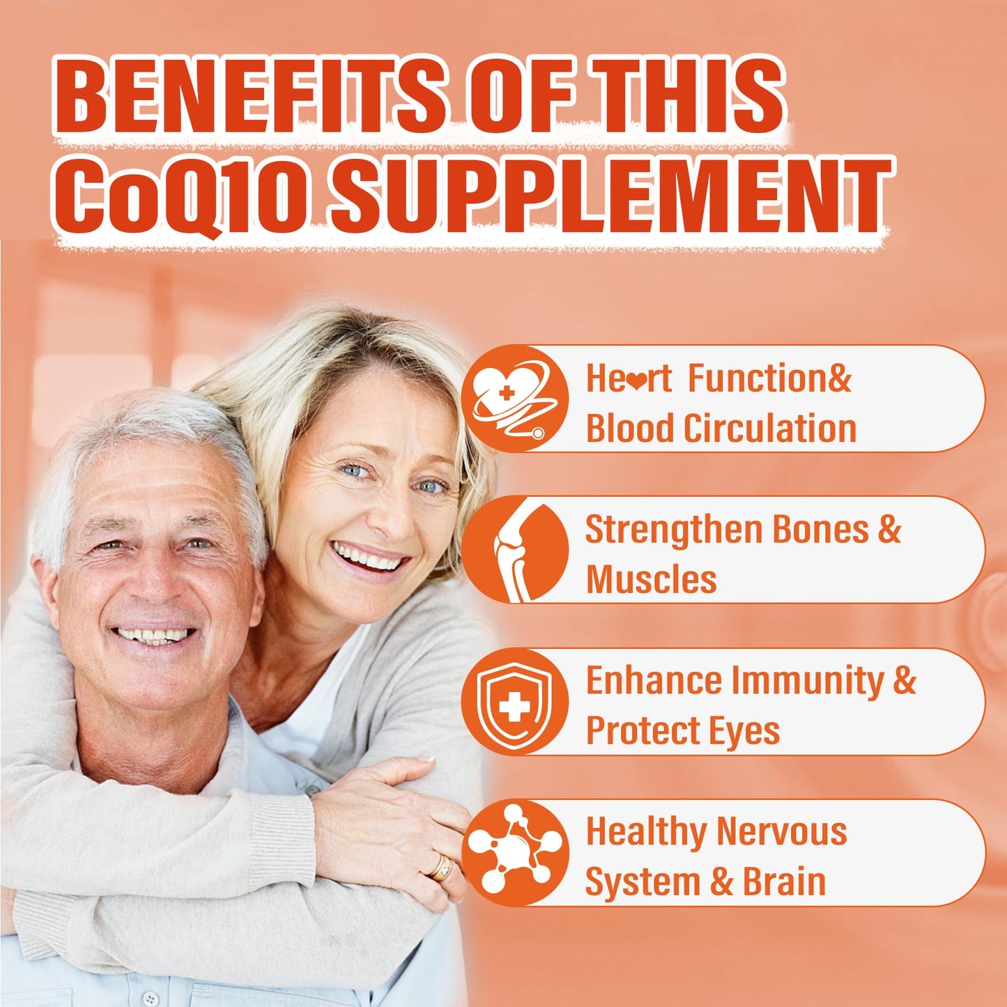 Nextdia Sugar Free C + D3 + Zinc Immune Gummies + Sugar Free CoQ10 200mg Filled Gummies, 180 Gummies
