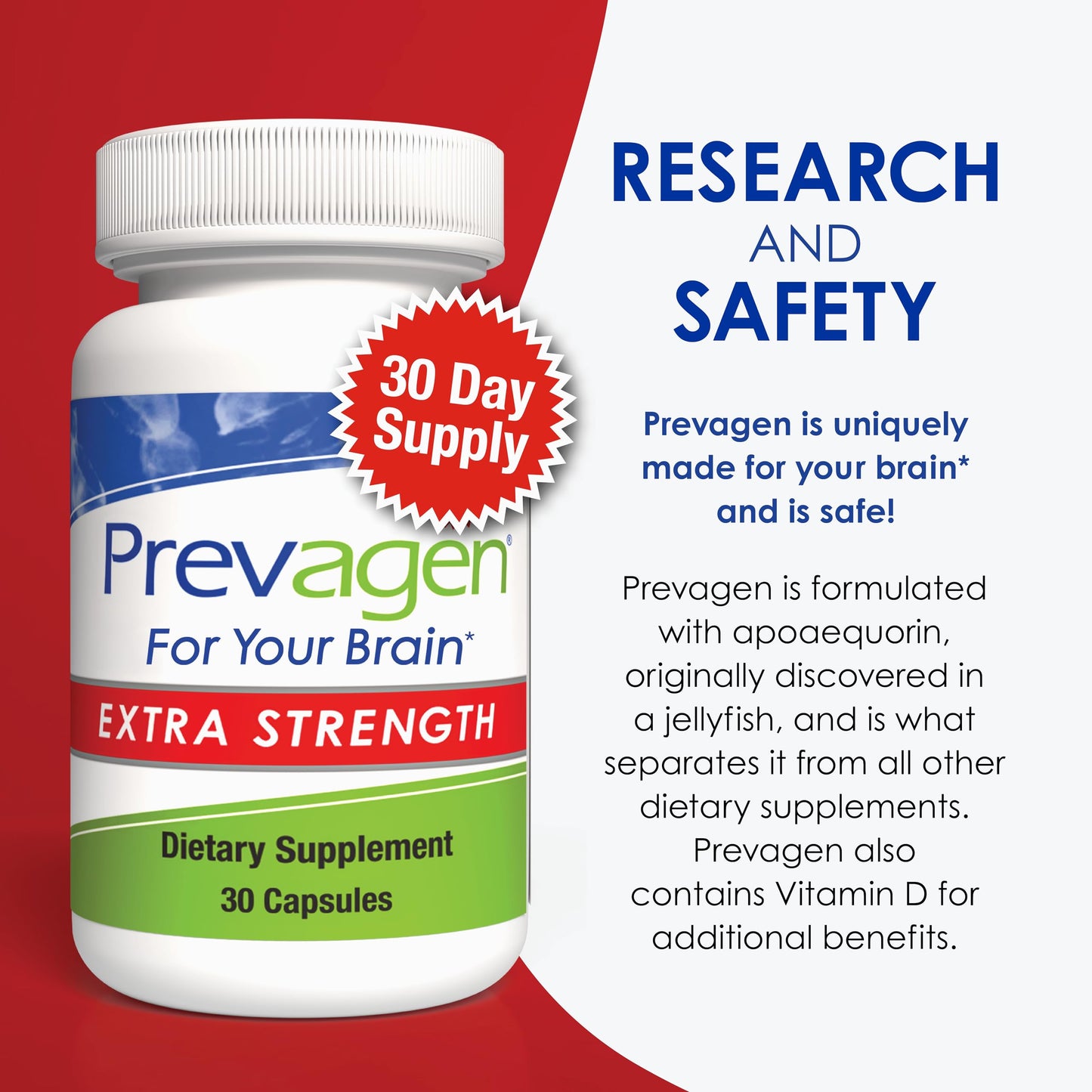 Prevagen Extra Strength 90 Capsules