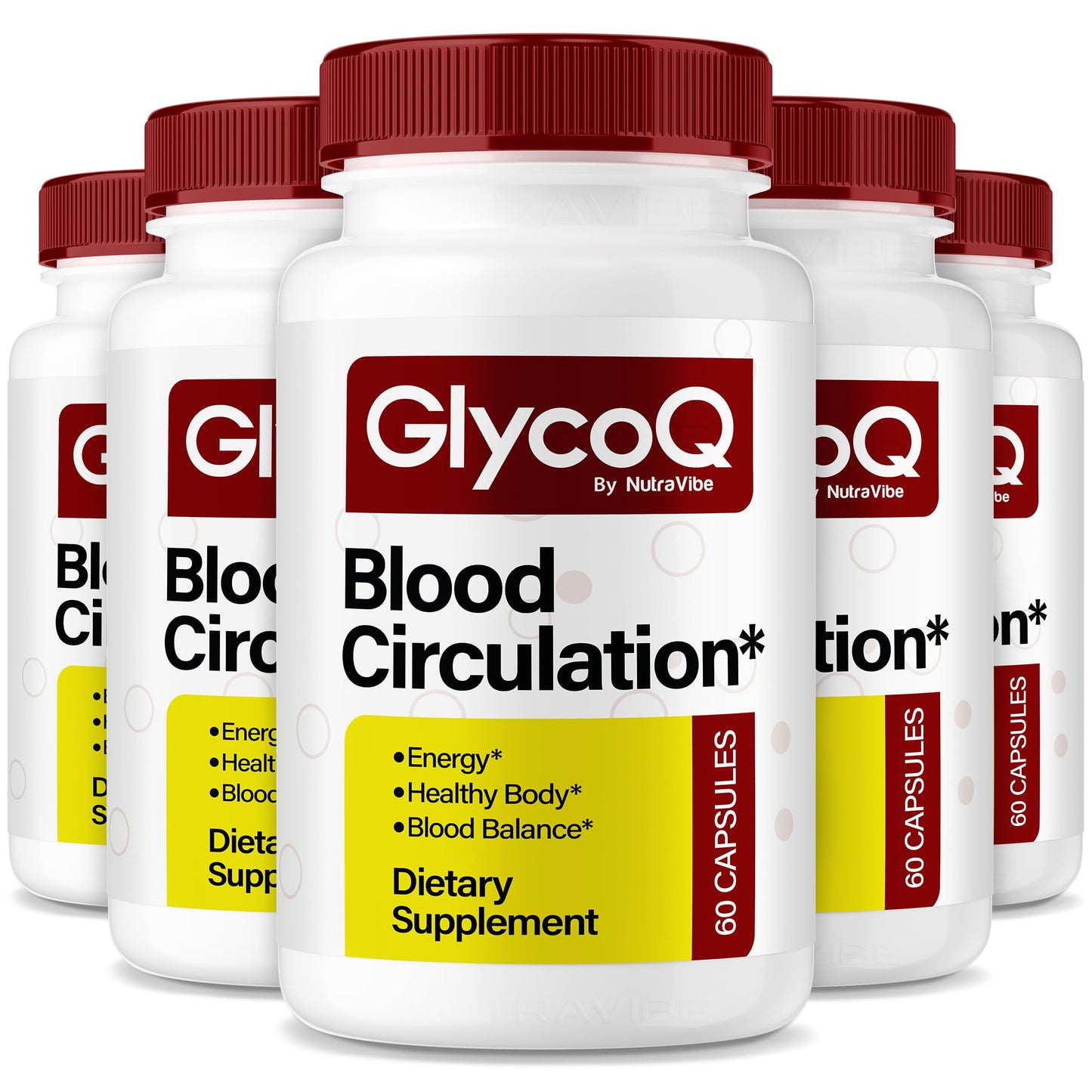 NutraVibe GlycoQ Capsules 300 Capsules