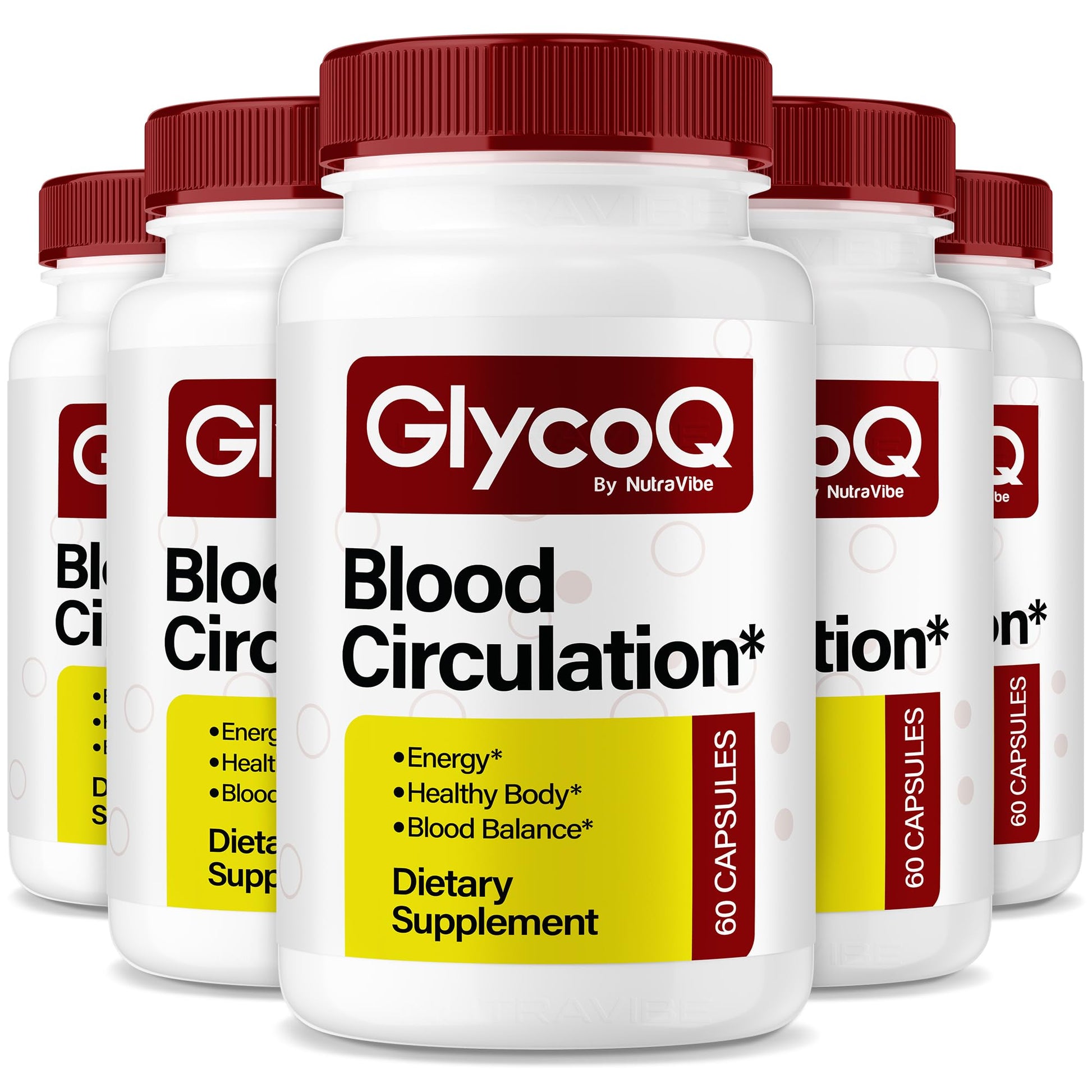 NutraVibe GlycoQ Capsules 300 Capsules