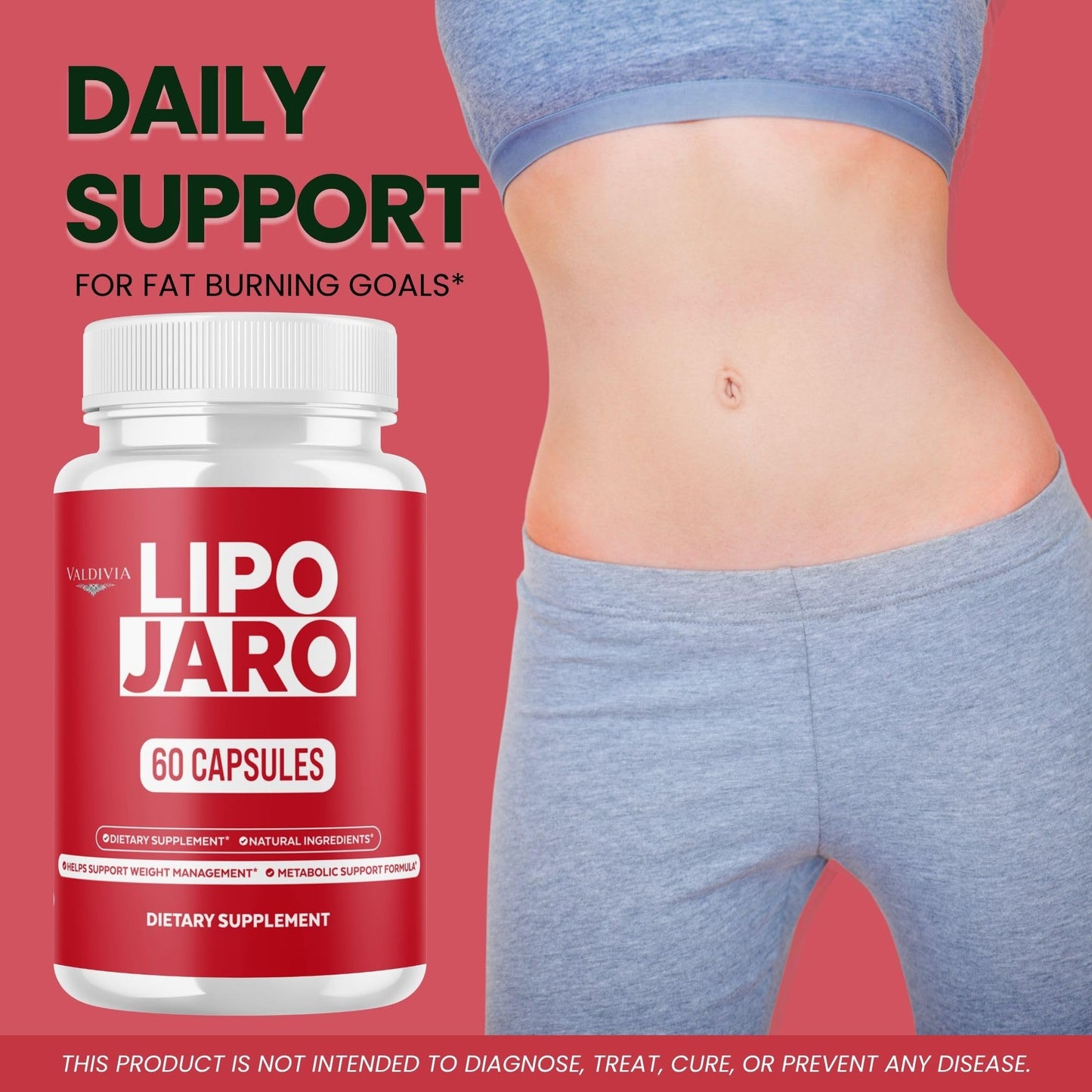 Valdivia Lipojaro Capsules, 120 Capsules