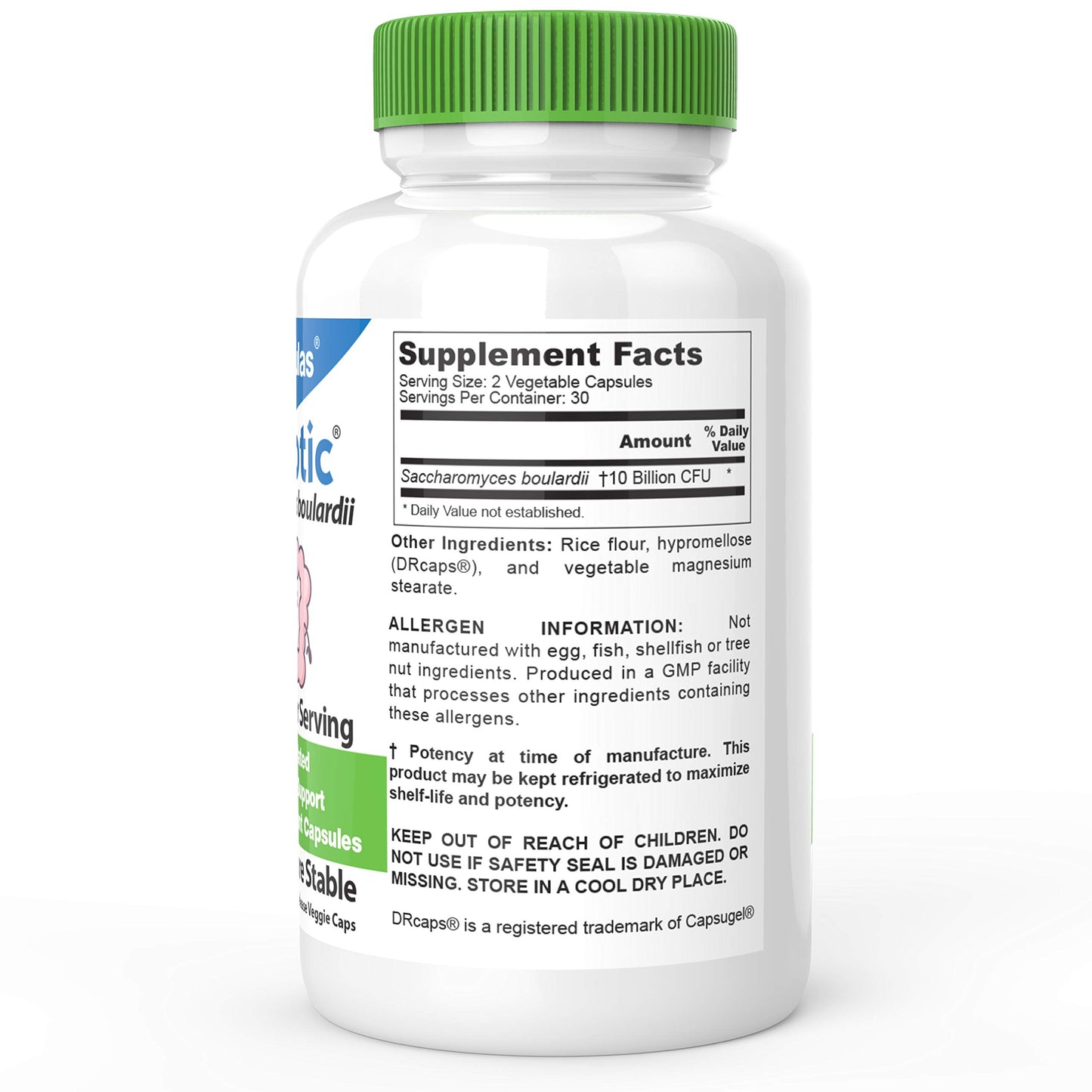 DrFormulas Saccharomyces boulardii Probiotic Capsule, 60 Count