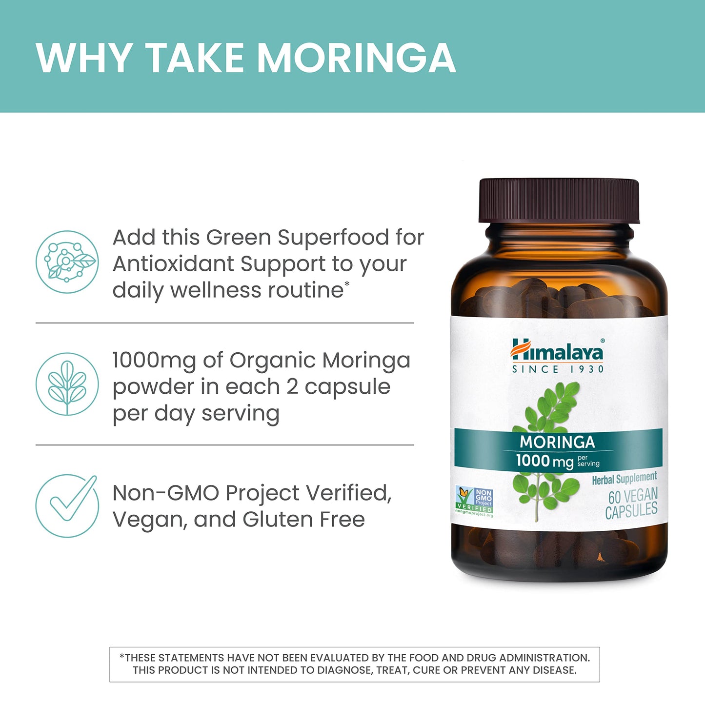 Himalaya Moringa Capsule 60 Capsules