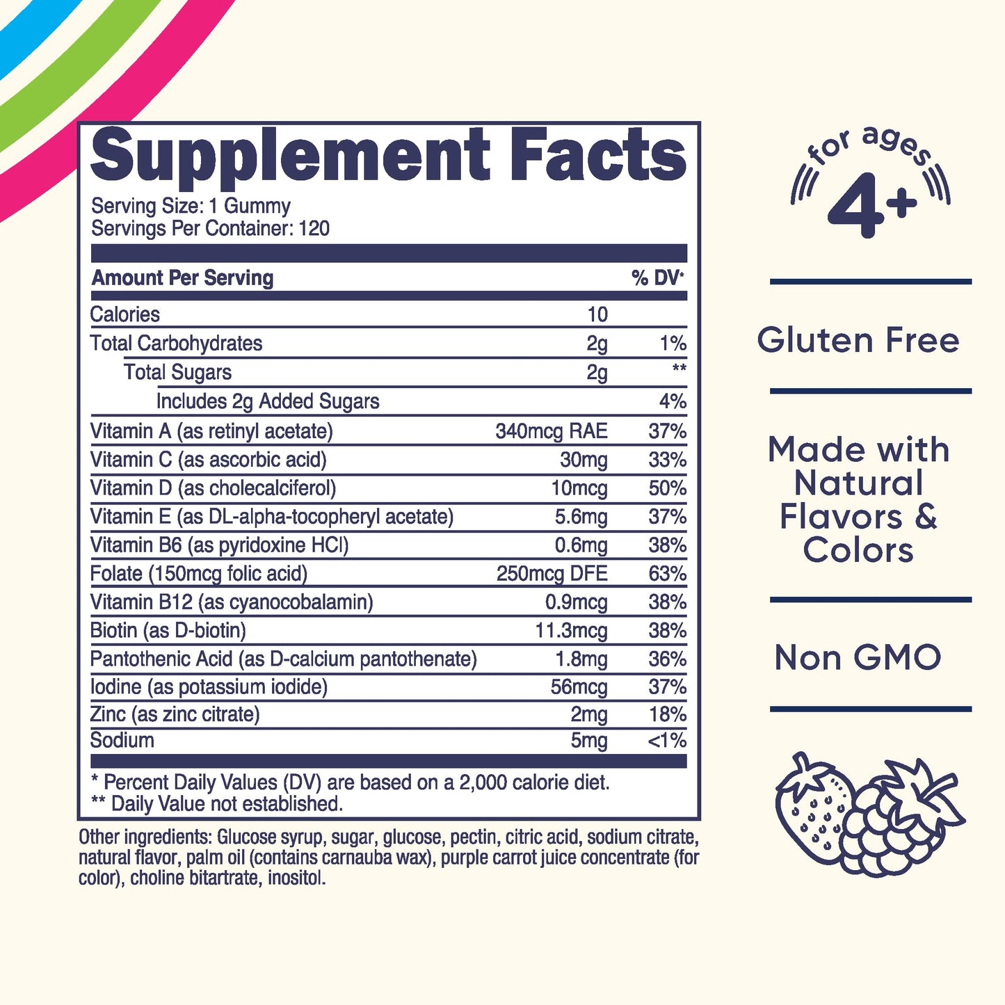 Nutricost Kids Multivitamin Gummies 120 Count