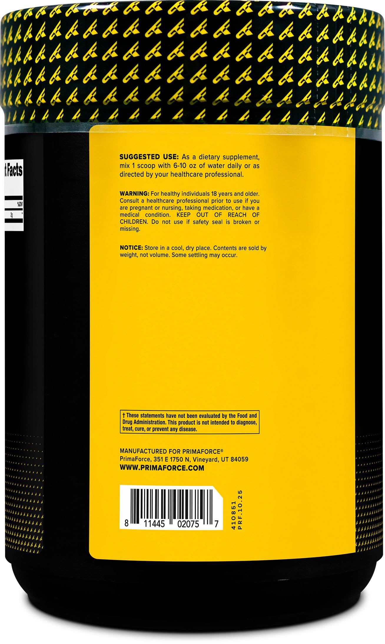 Primaforce L-Citrulline Malate Powder 17.6 oz