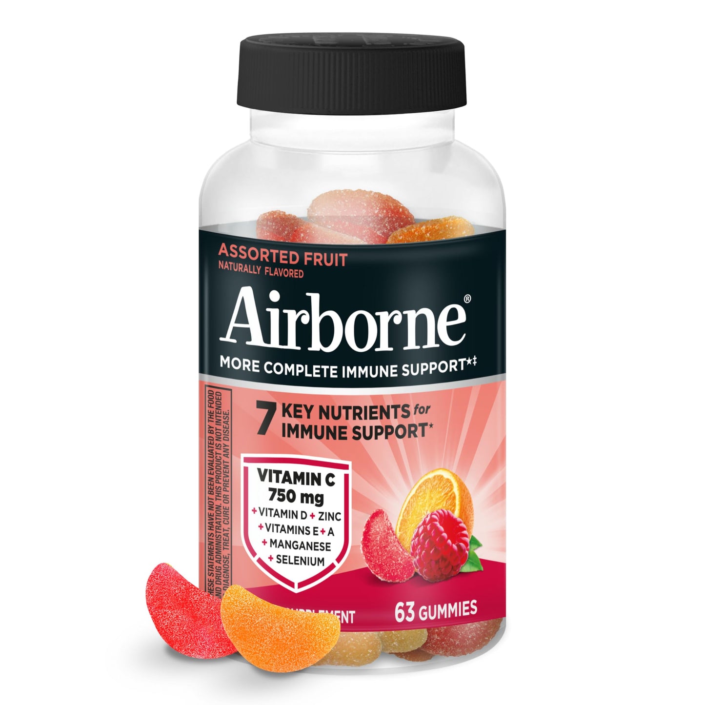 Airborne Immune Support Gummies 63 Count