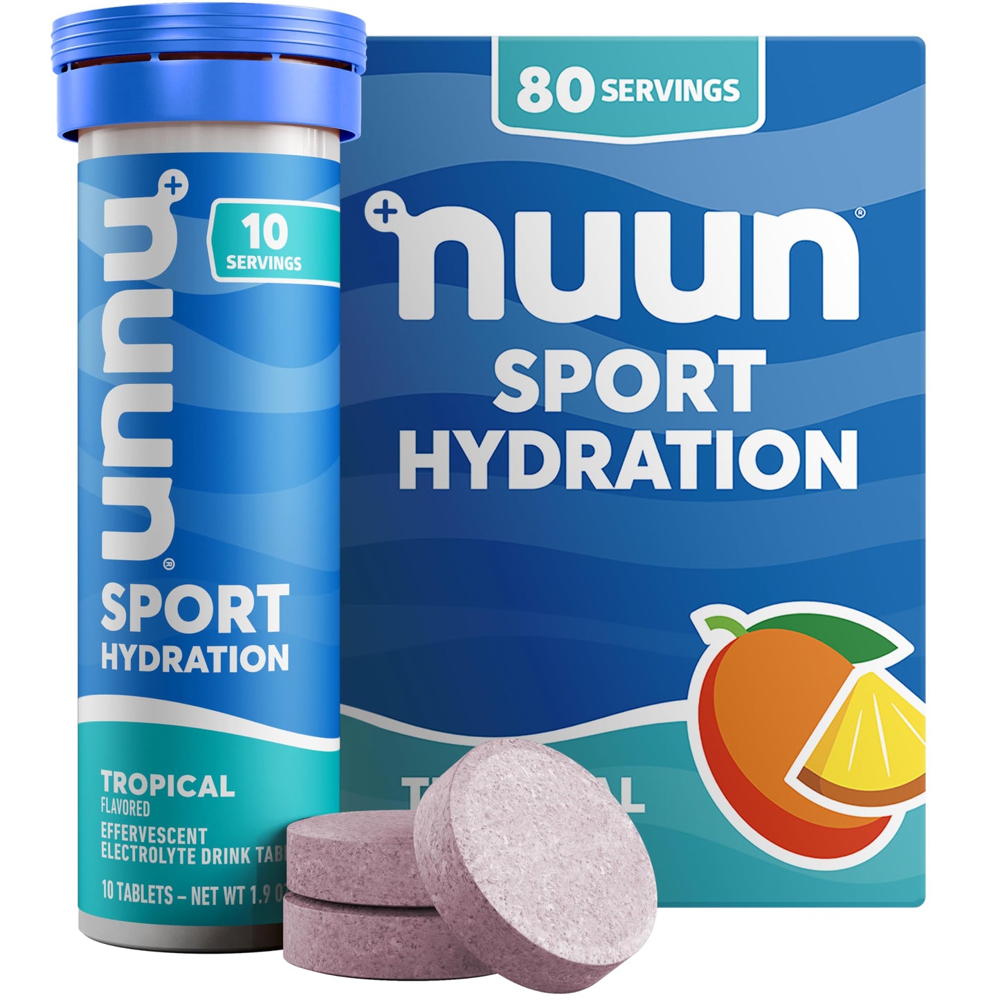 Nuun Sport Electrolyte Tablets 80 Count