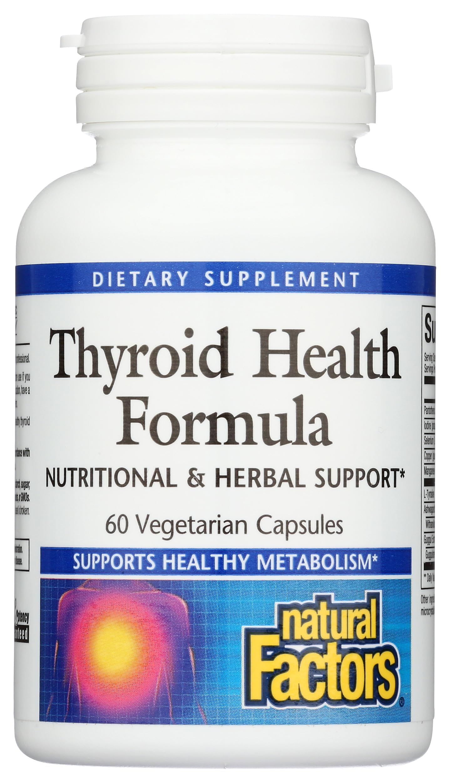 Natural Factors Thyroid Health Formula Capsules 60