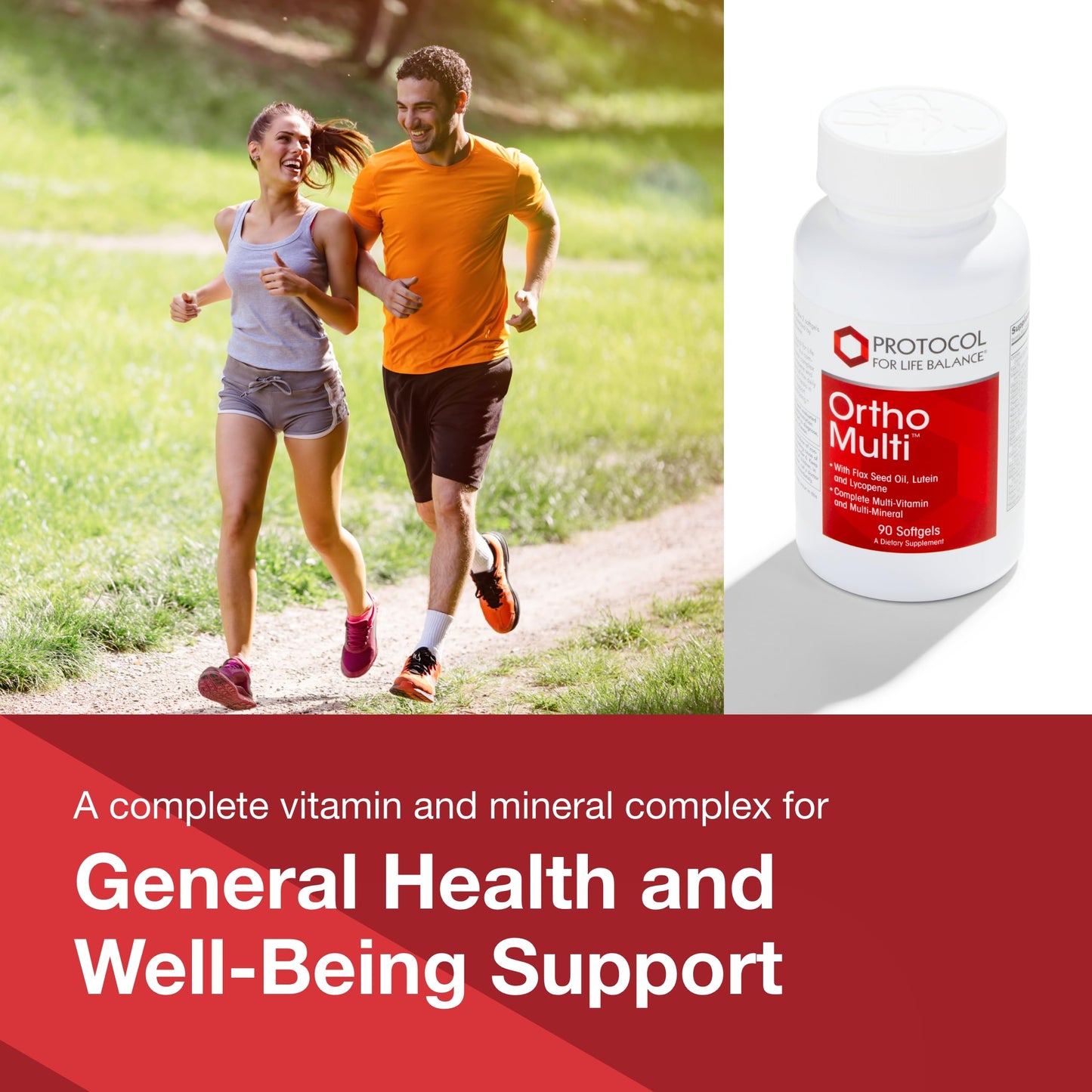 PROTOCOL FOR LIFE BALANCE Ortho Multi Complete Vitamins & Minerals Complex 90 Softgels