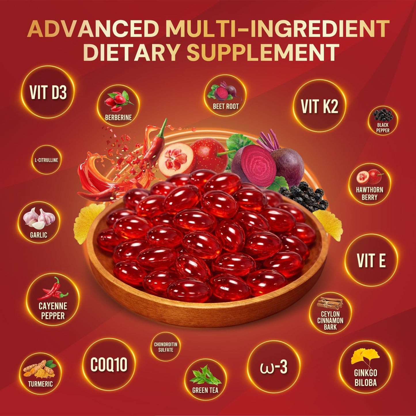 CFILIHTC Cayenne Pepper Capsules 240 Capsules