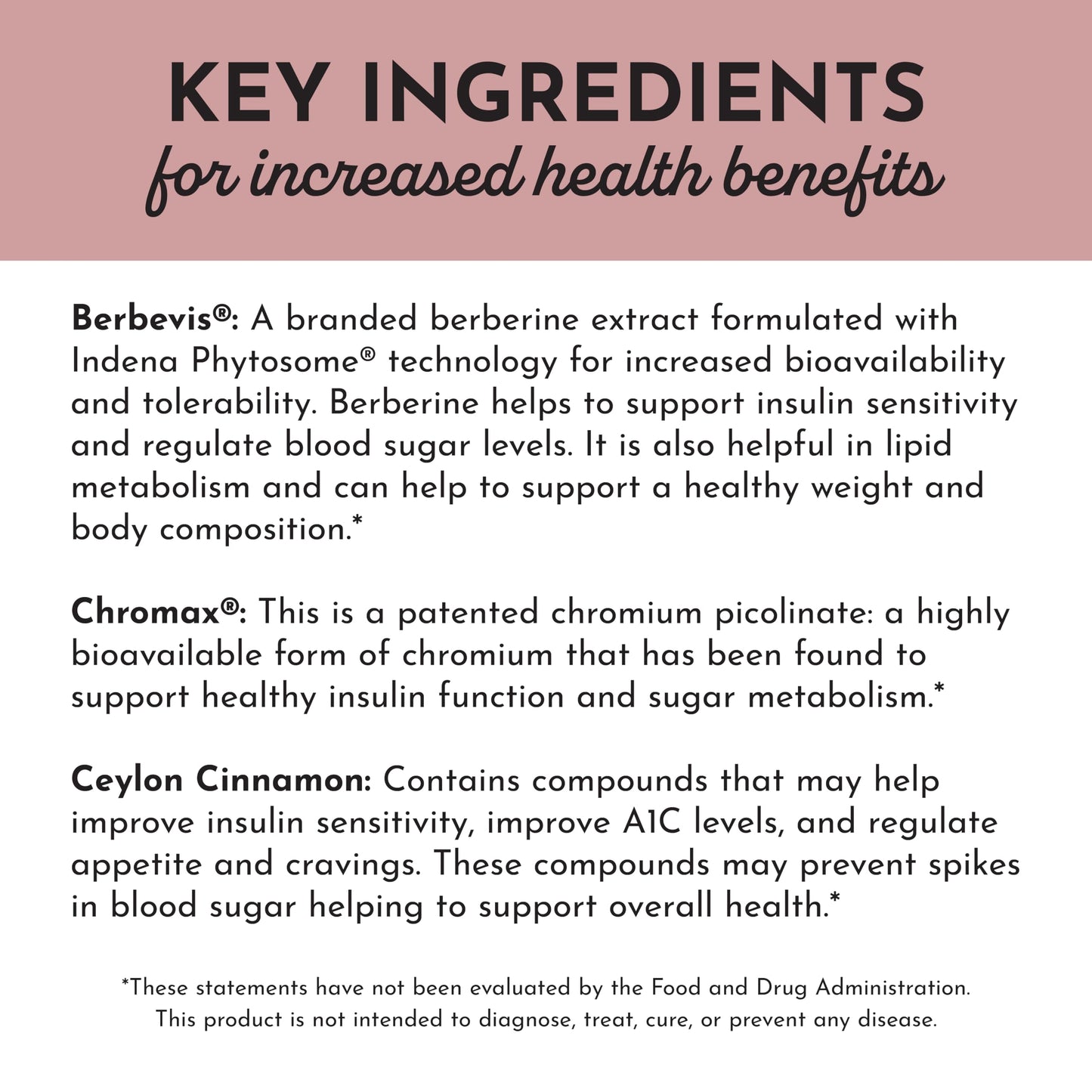 JUST INGREDIENTS Berberine Supplement Capsule 30 Count