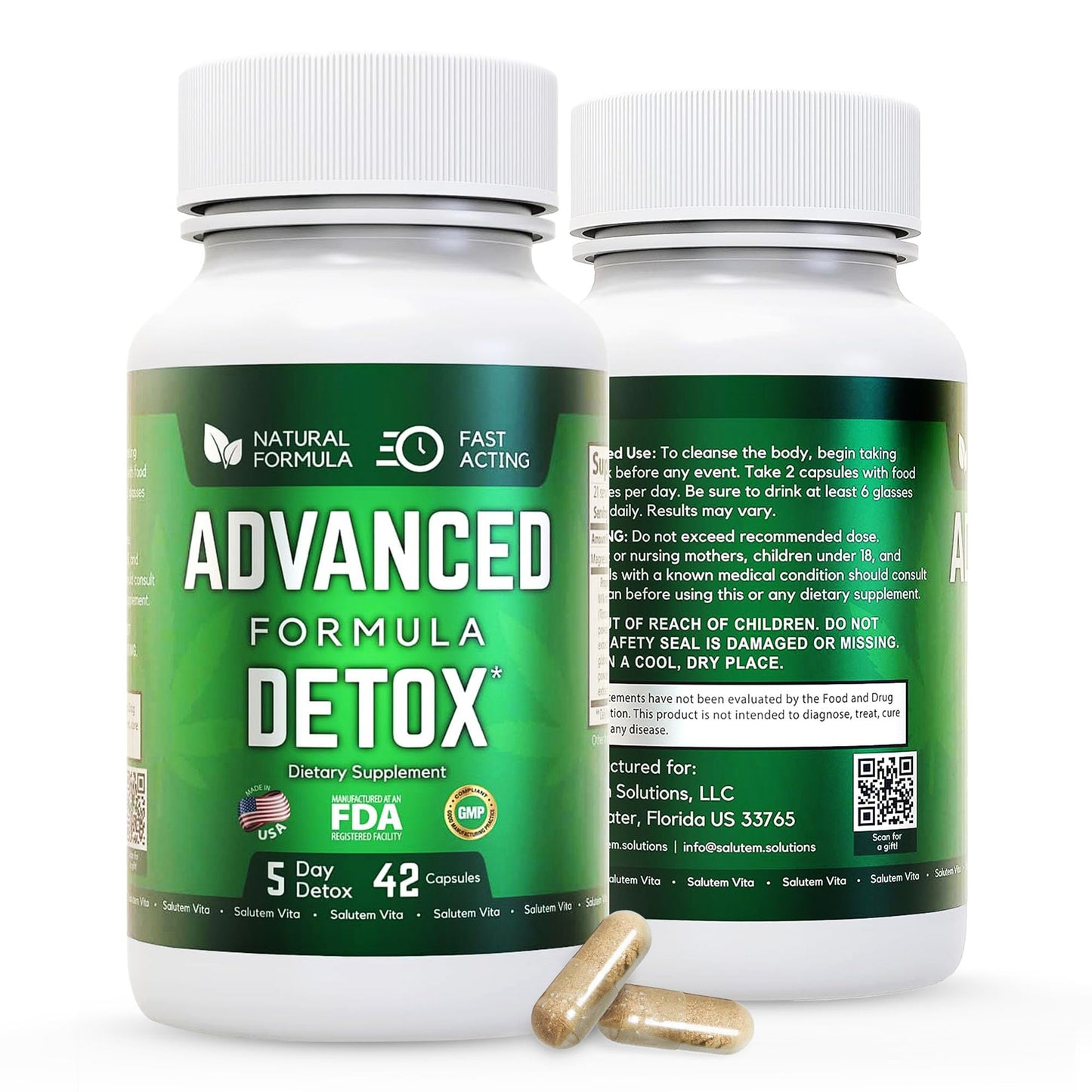 Salutem Vita Starfit Advanced Detox Cleanse, 42 Capsules