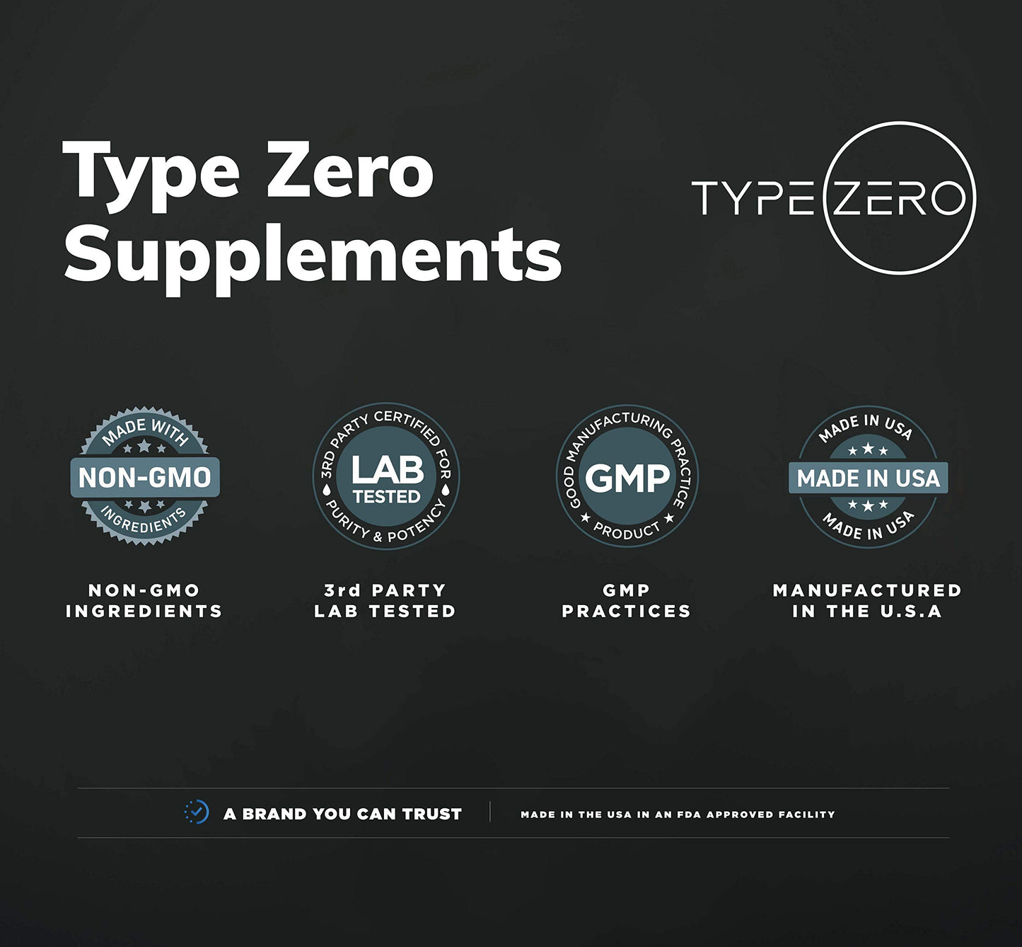 Type Zero Ultra Clean Alpha GPC Choline Supplement Capsule, 90 Capsules